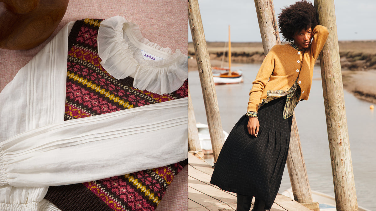 How to Style the Graphic Check Kilt