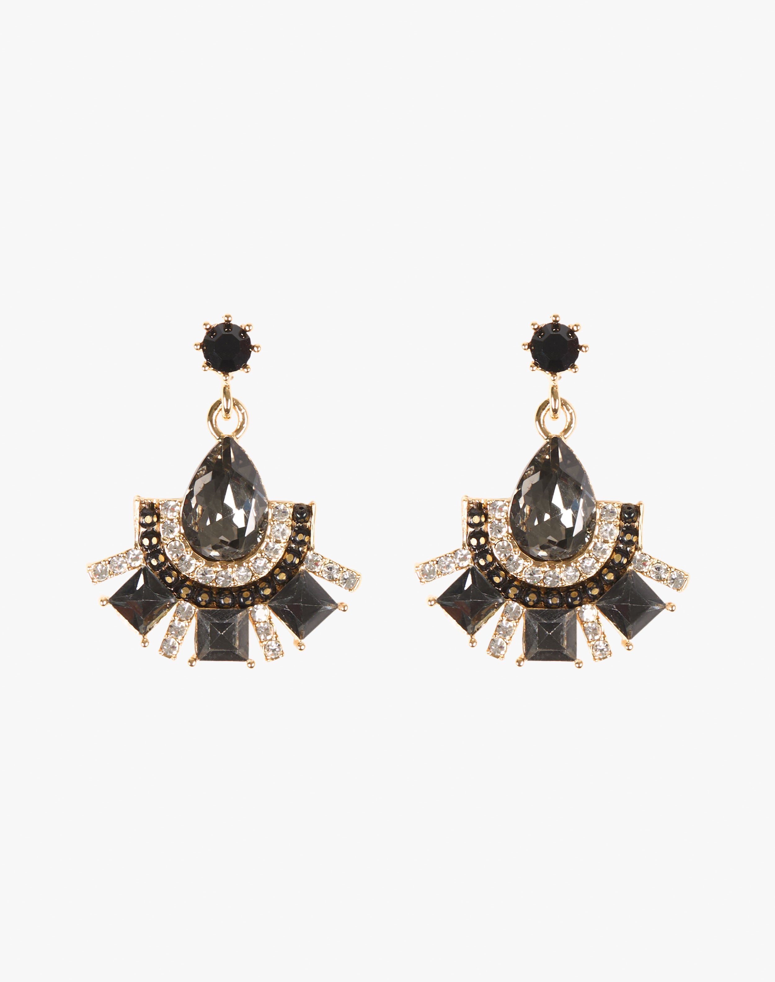 Crystal Teardrop Earrings
