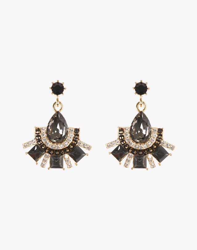 Crystal Teardrop Earrings