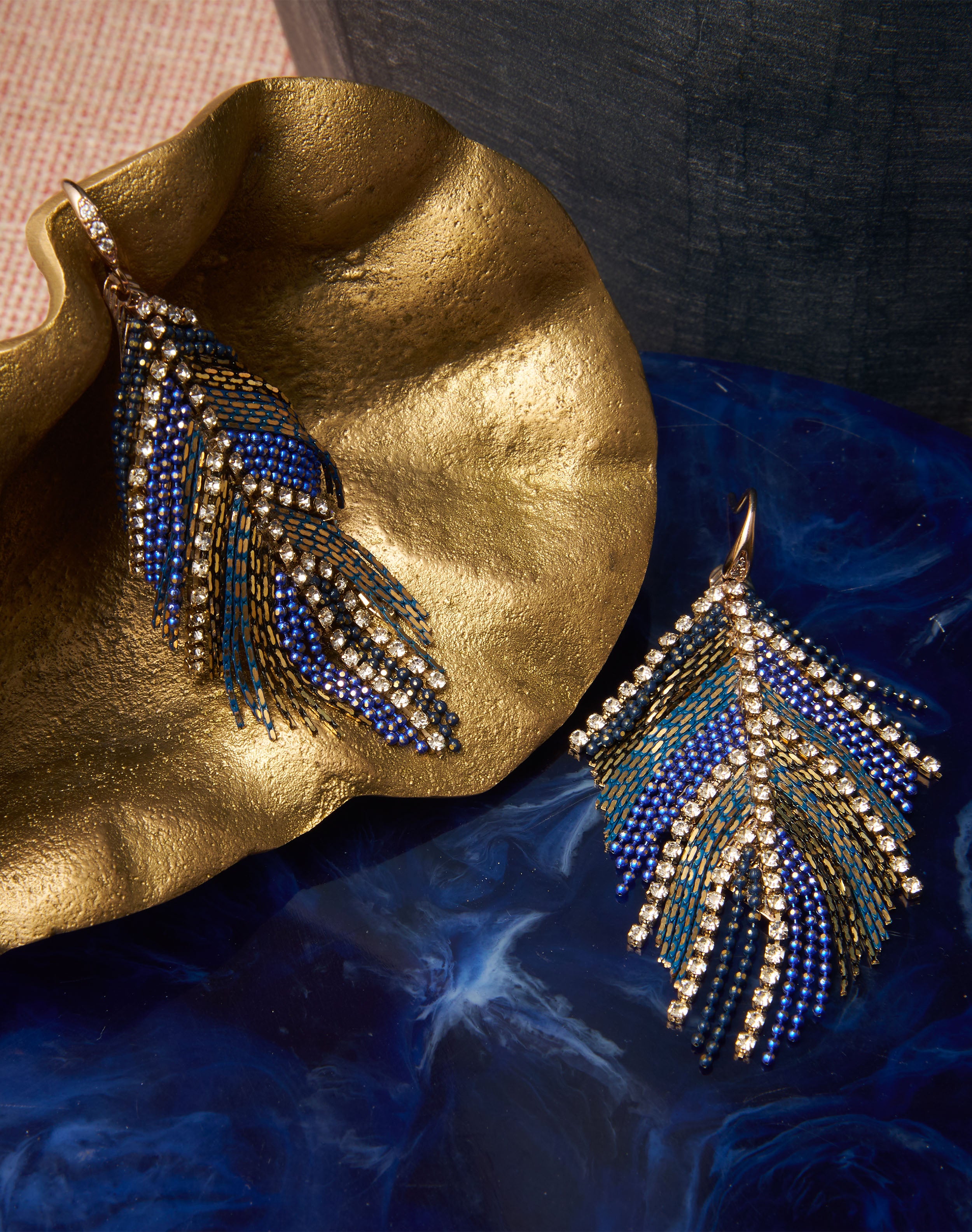 Feather Tassel Earrings
