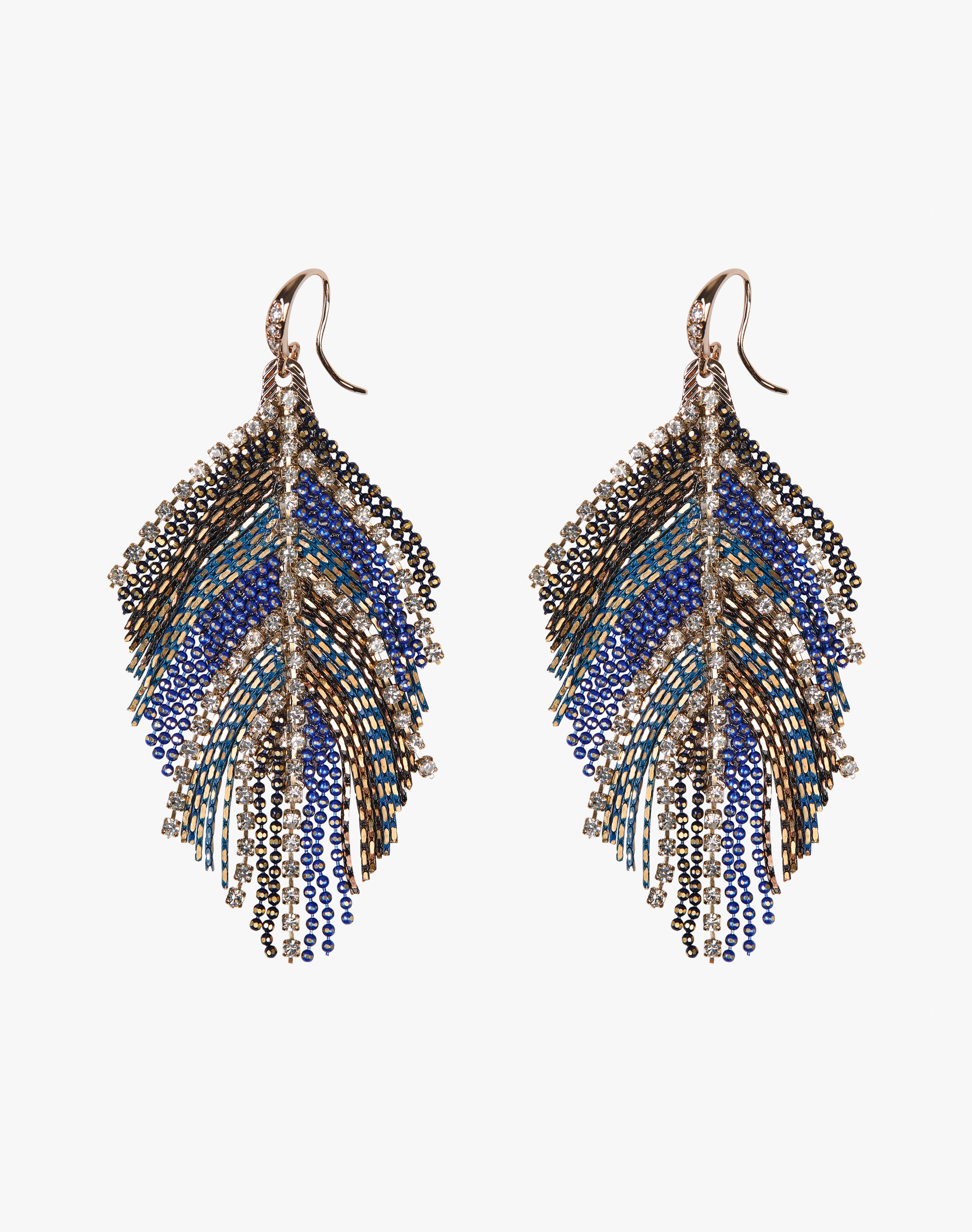 Feather Tassel Earrings