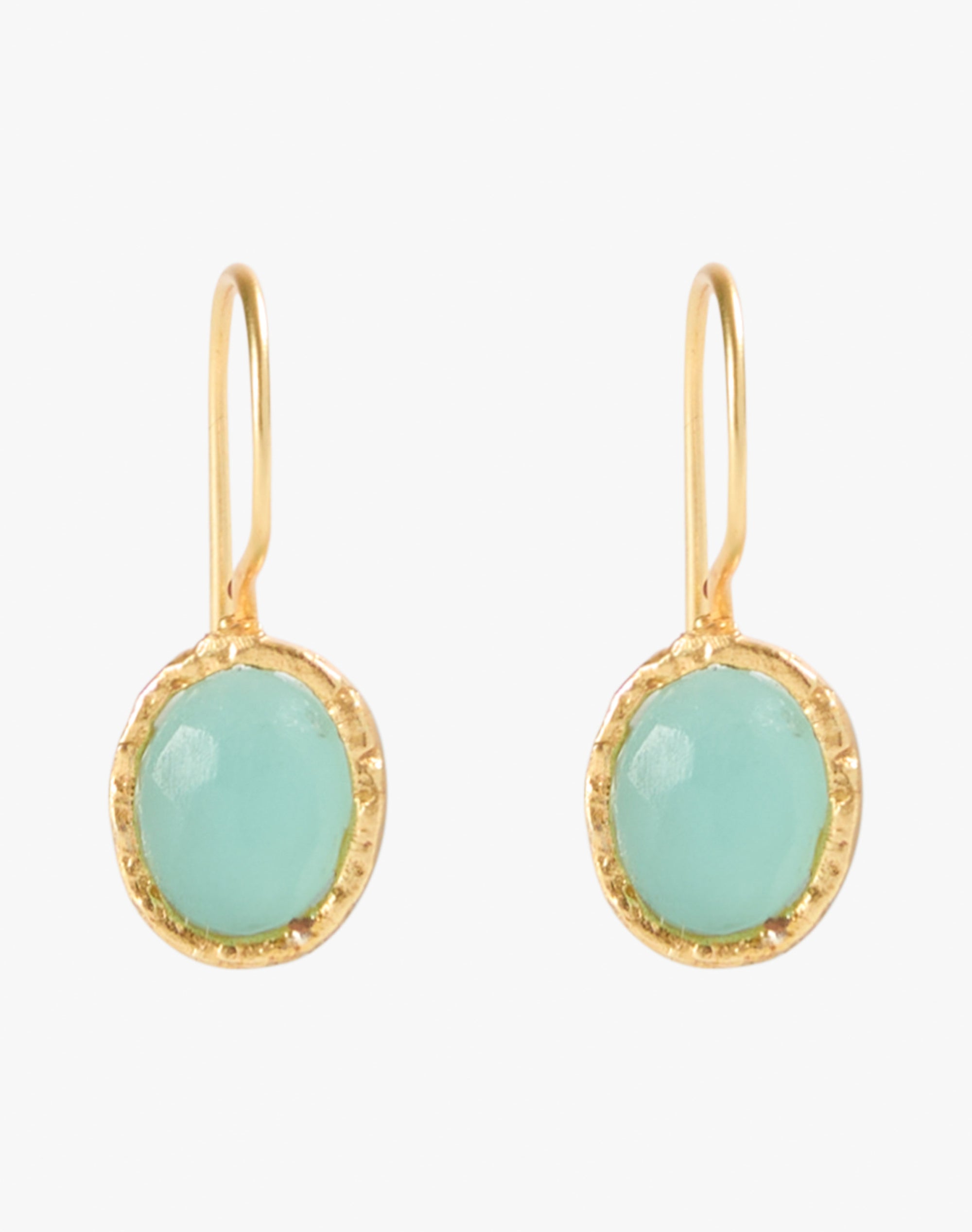 Faceted Pendant Earrings