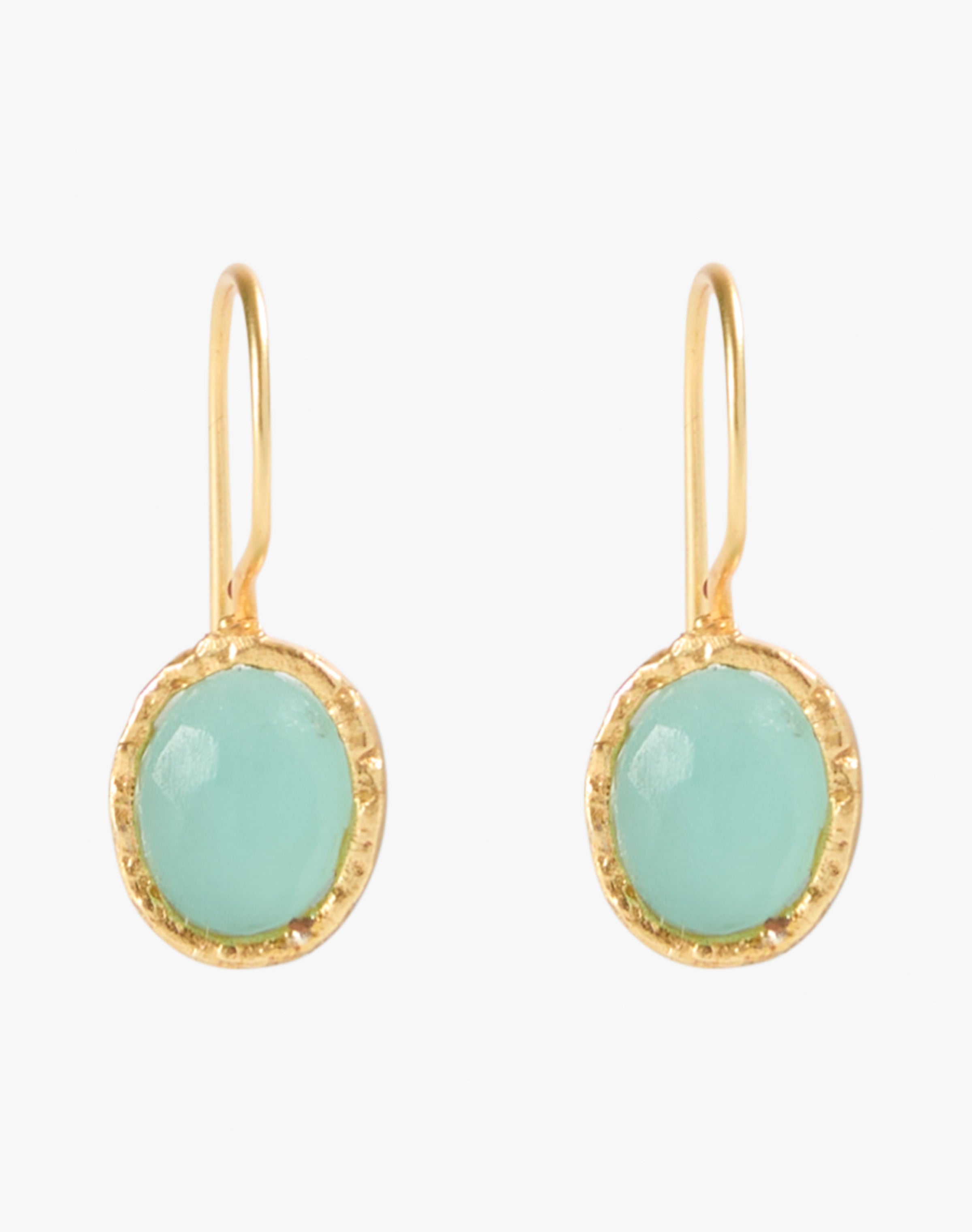 Faceted Pendant Earrings