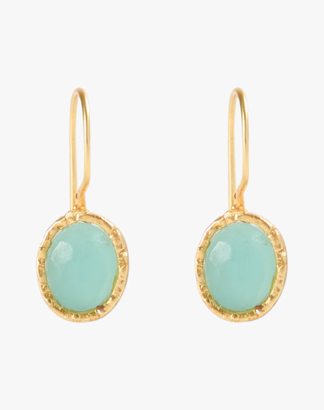 Faceted Pendant Earrings