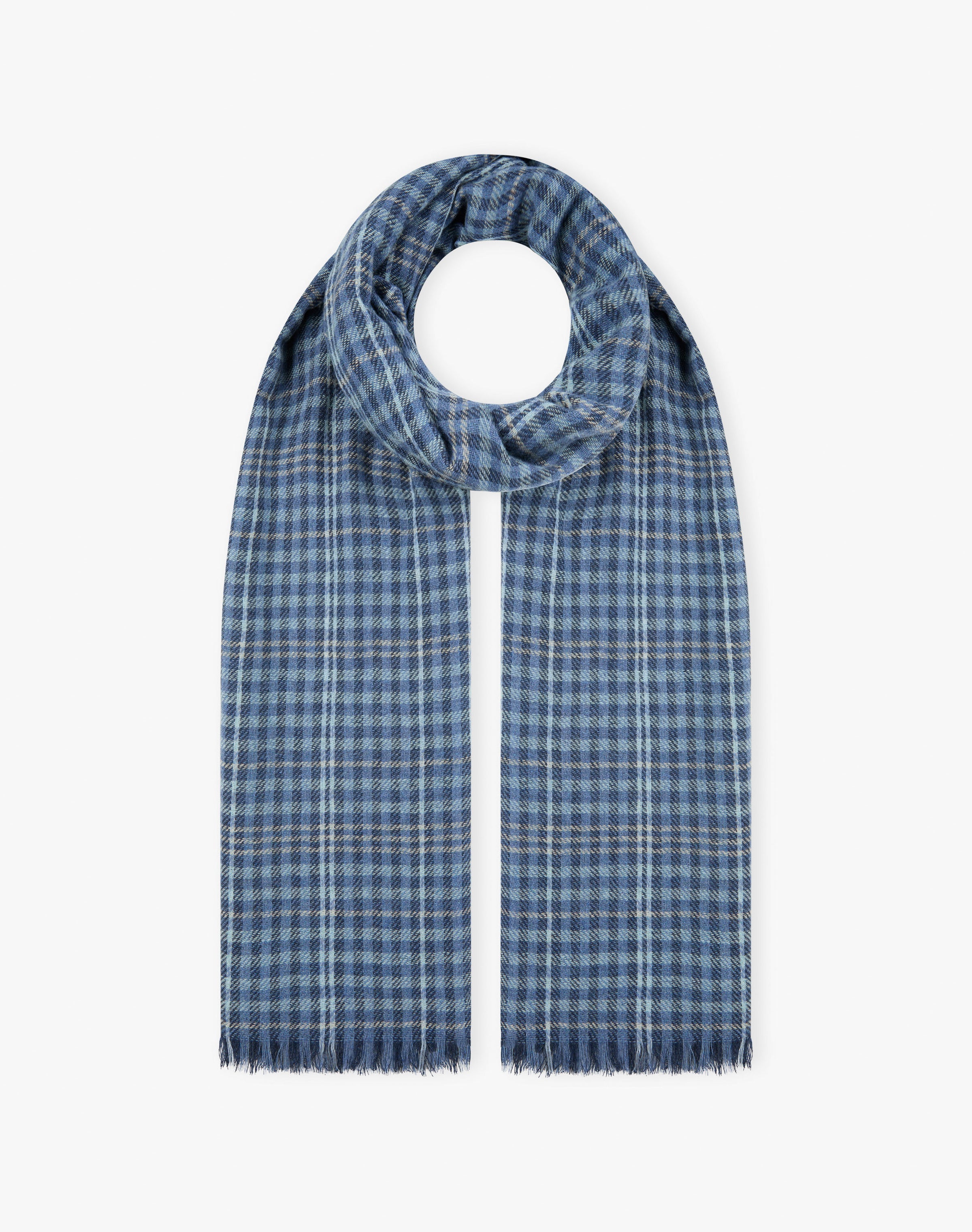 Cashmere Checked Chartouche