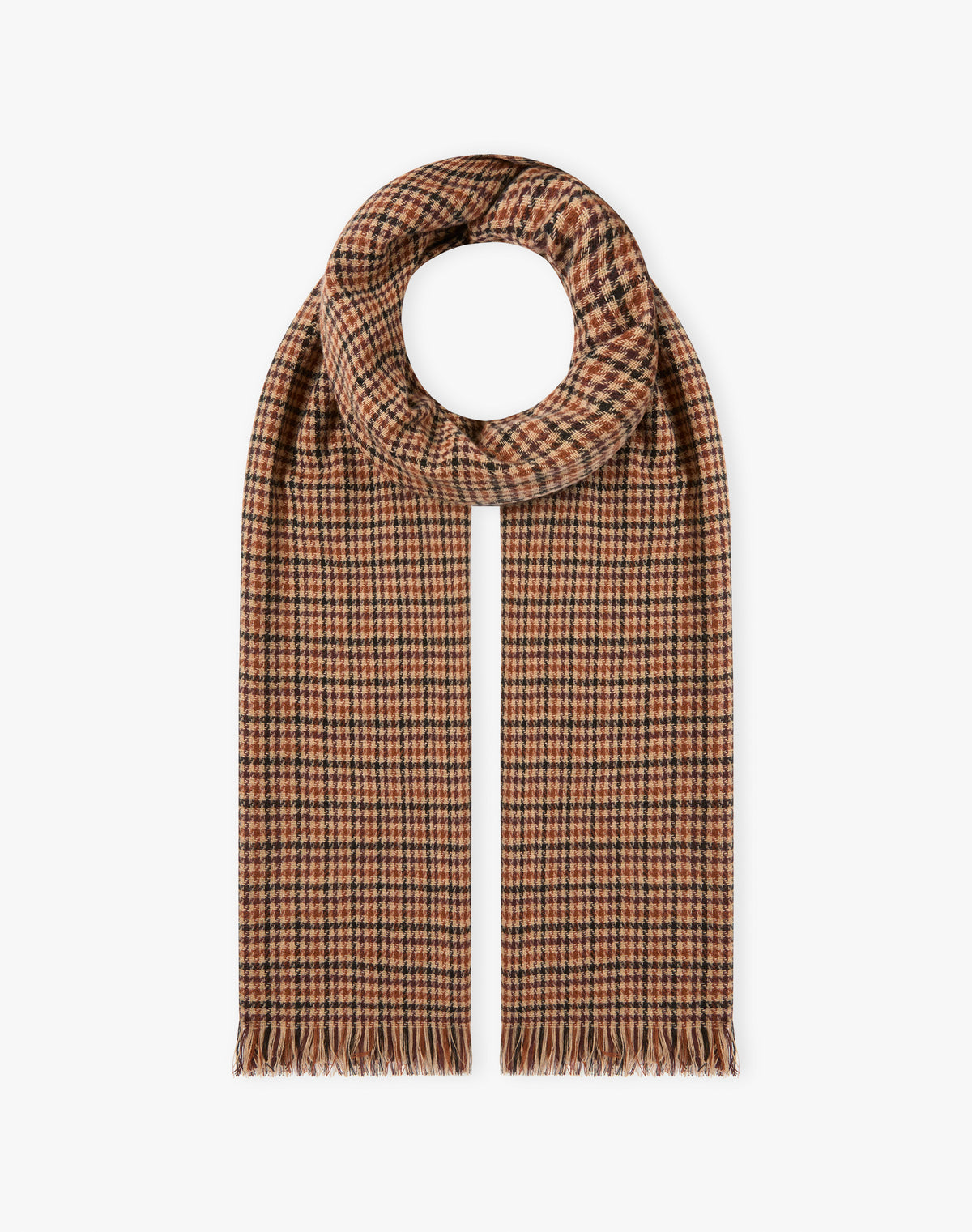Cashmere Checked Chartouche
