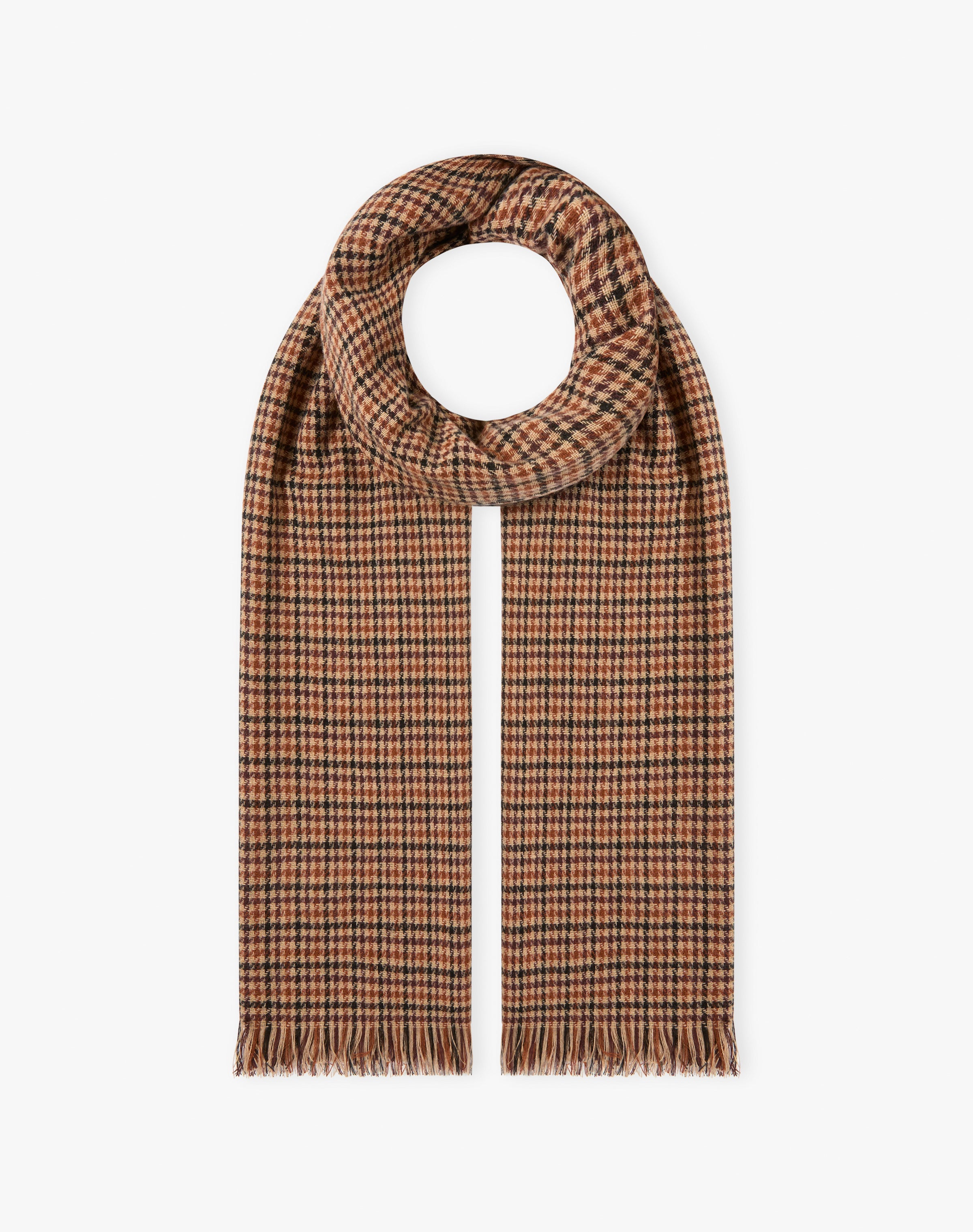 Cashmere Checked Chartouche