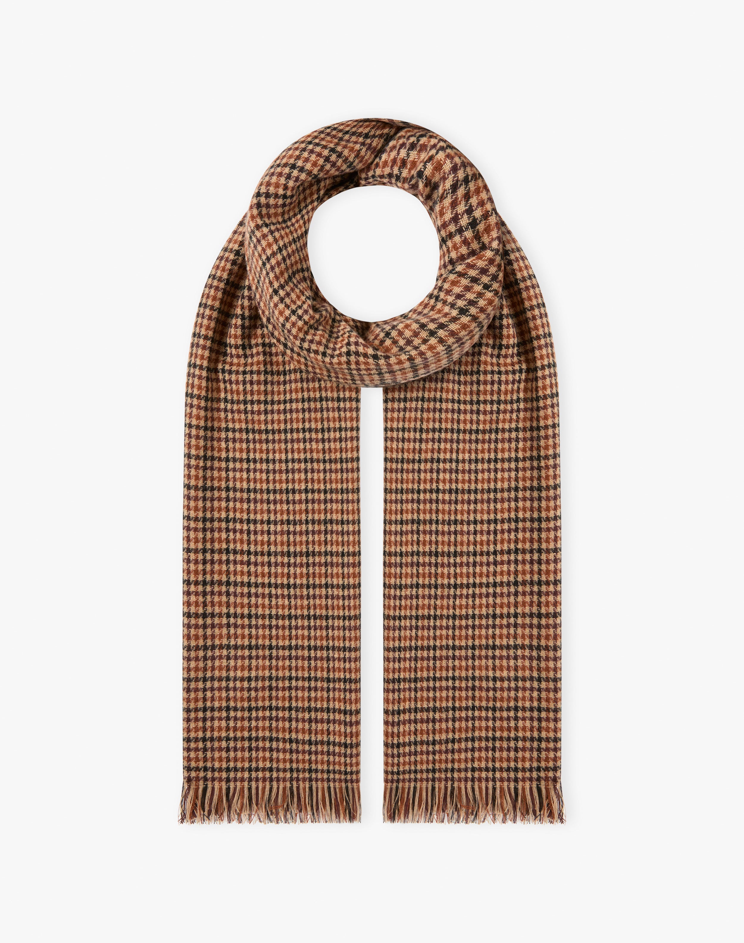 Cashmere Checked Chartouche