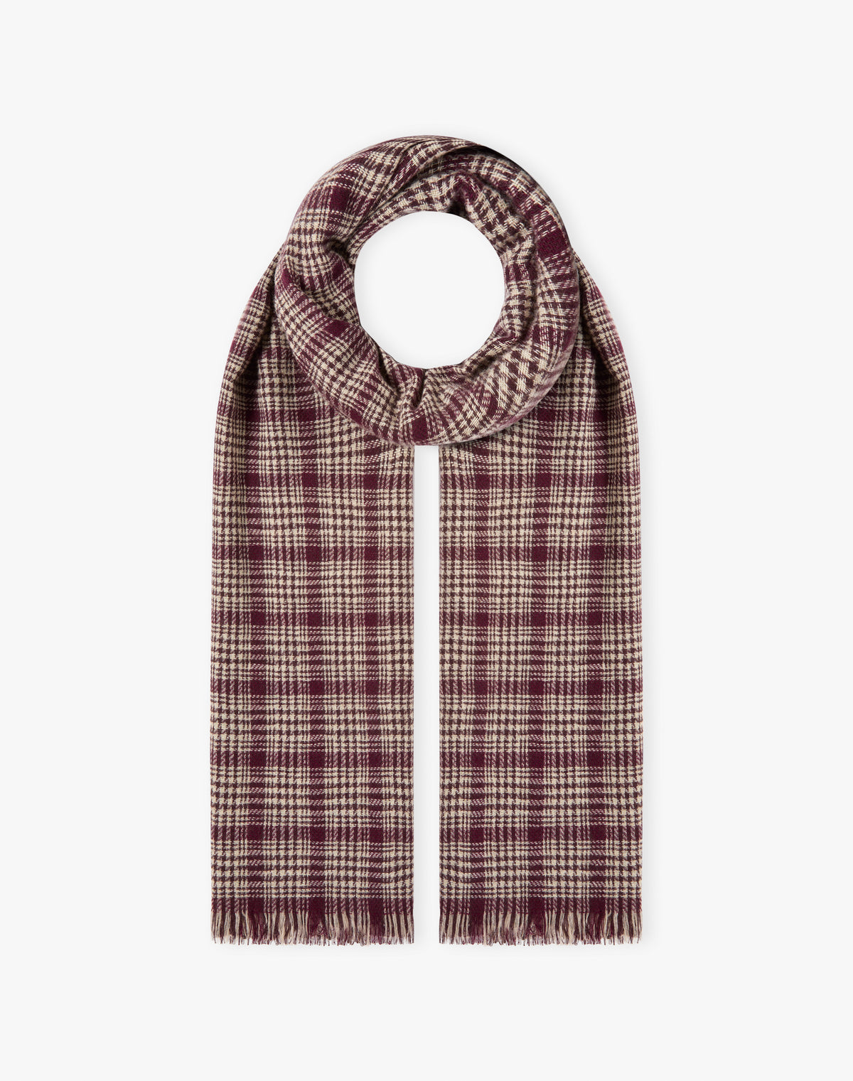 Cashmere Checked Chartouche