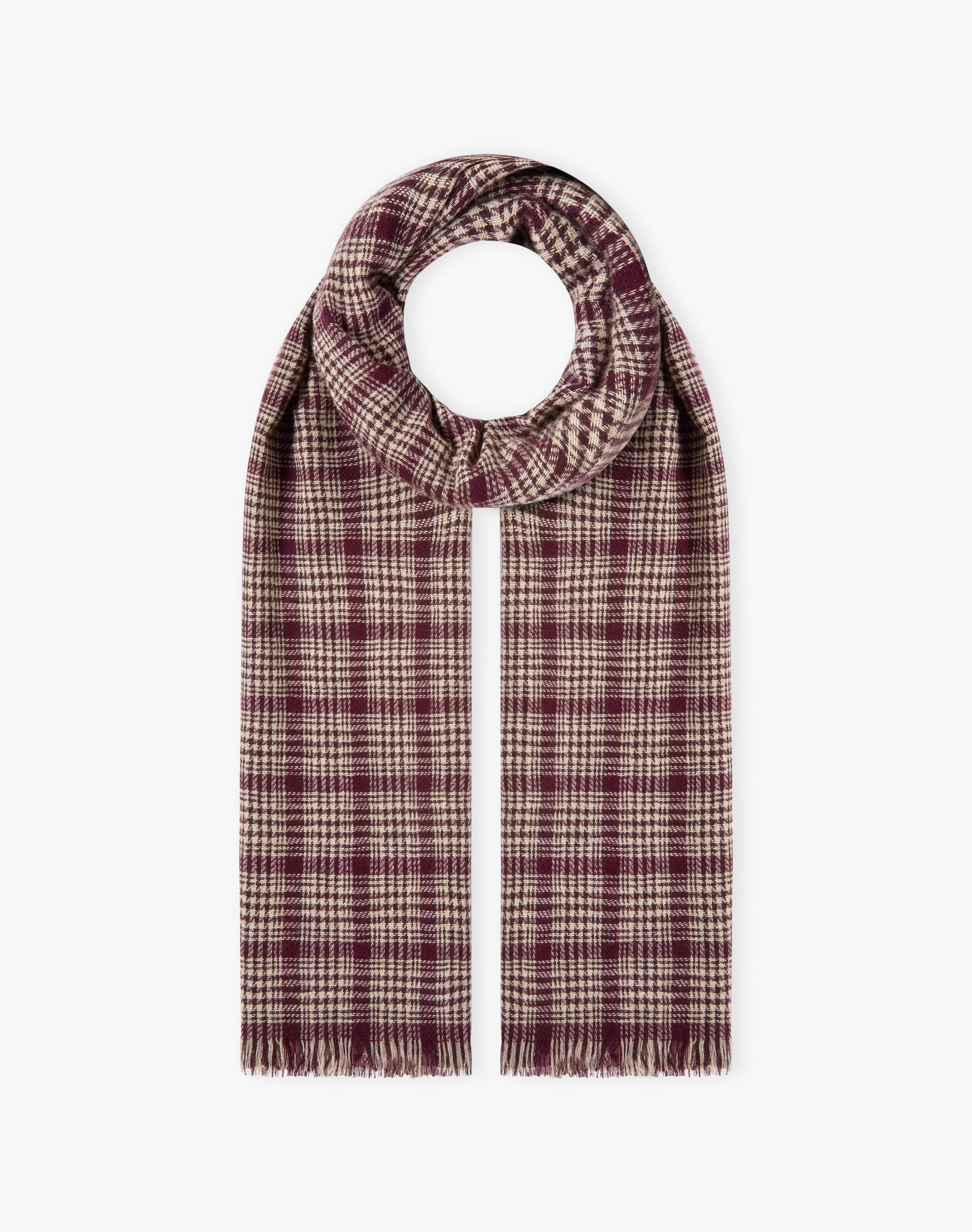 Cashmere Checked Chartouche