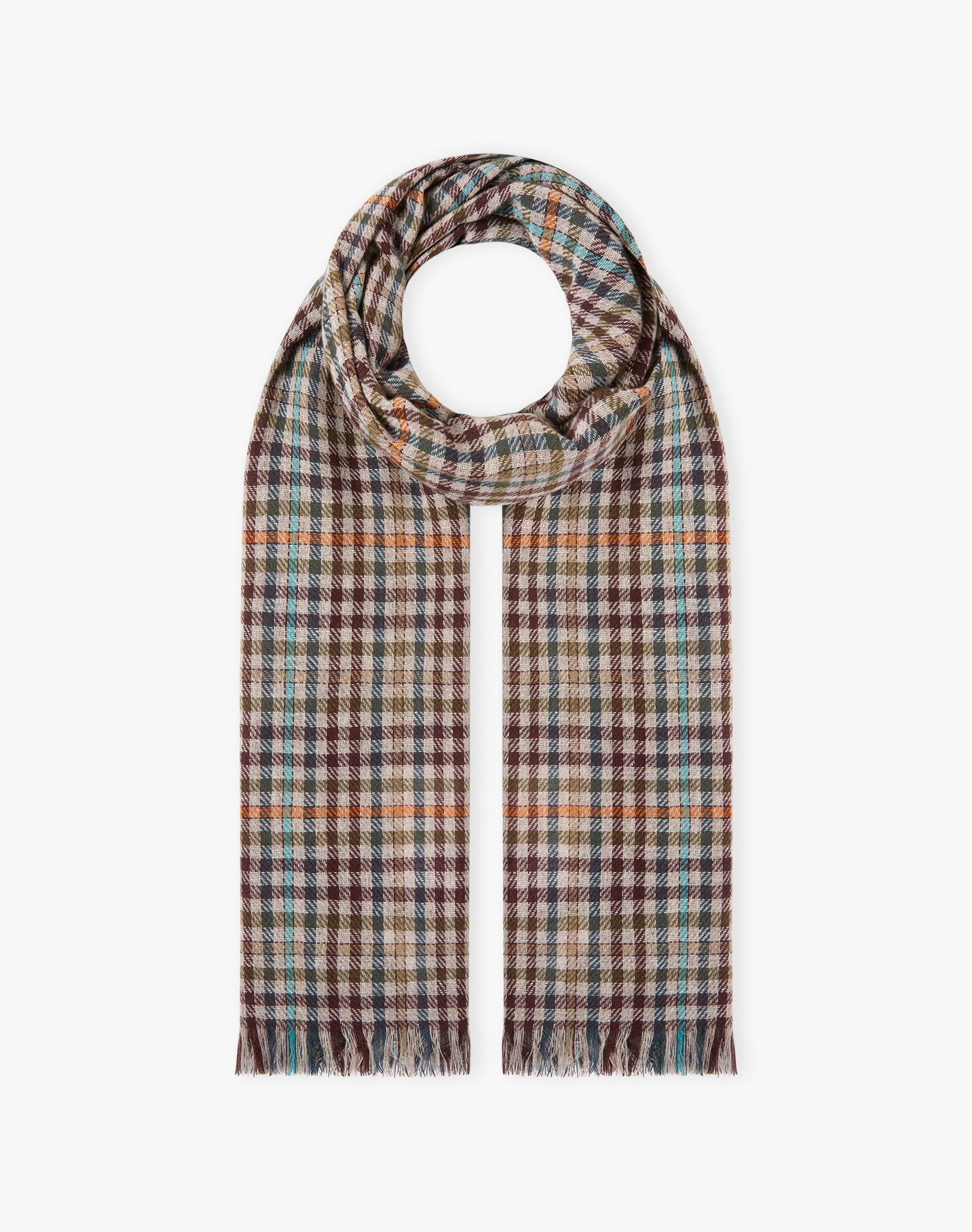 Cashmere Checked Chartouche