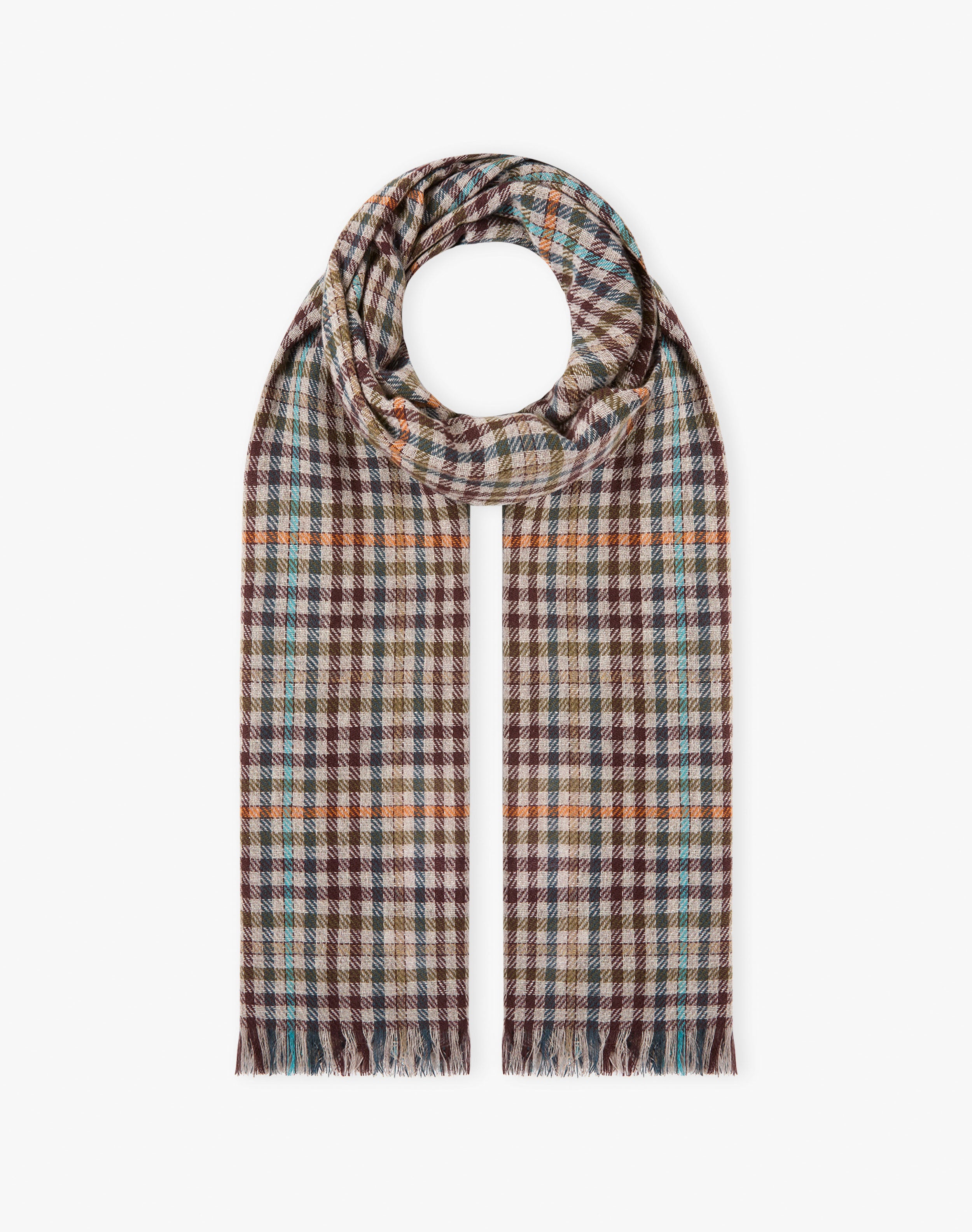 Cashmere Checked Chartouche