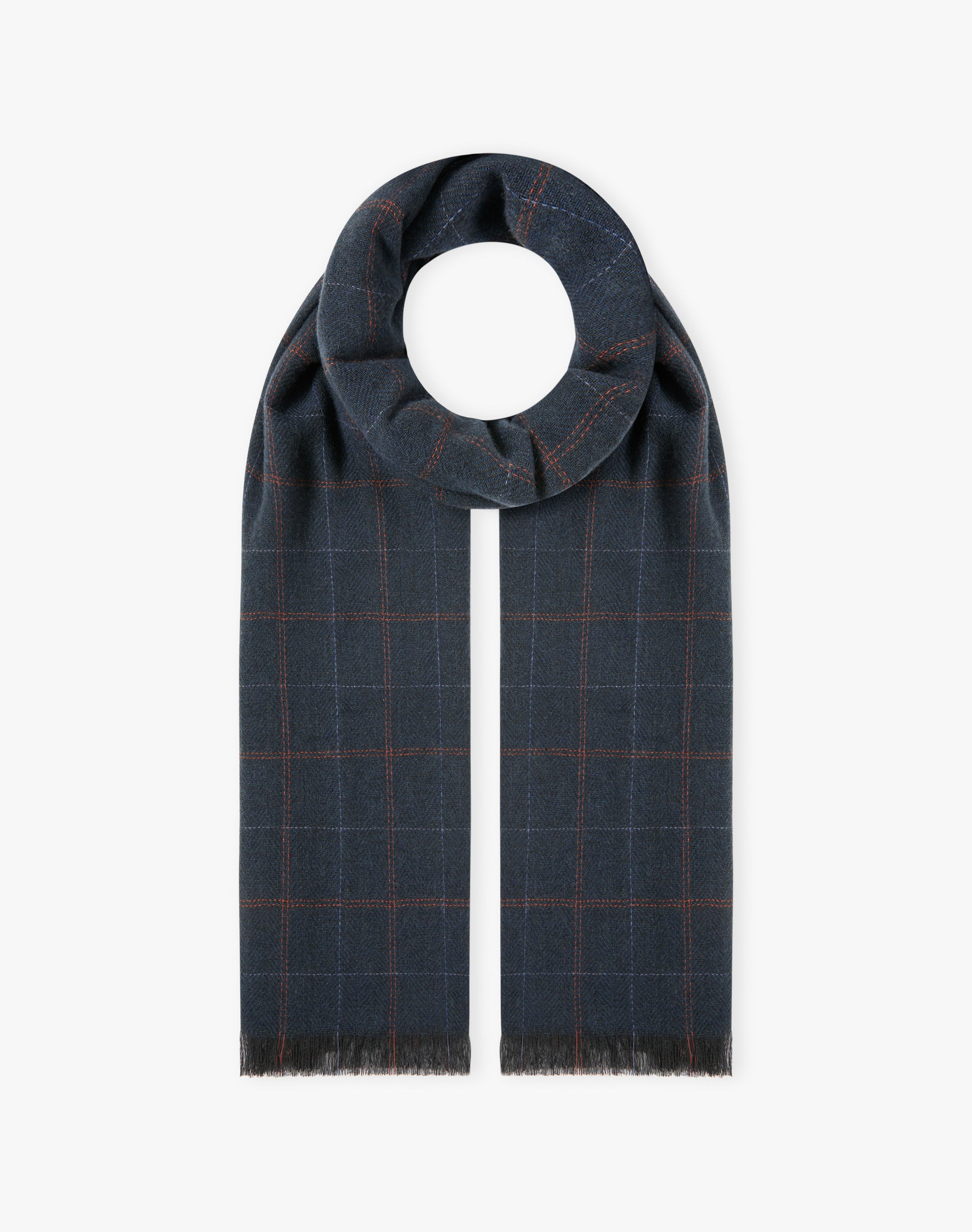 Cashmere Checked Chartouche