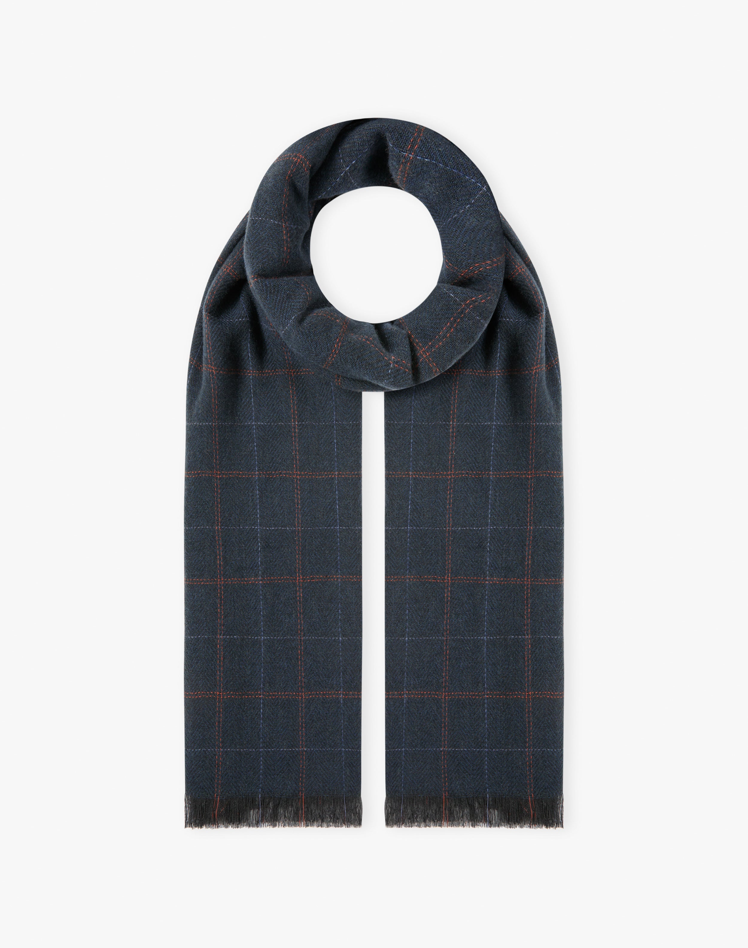 Cashmere Checked Chartouche