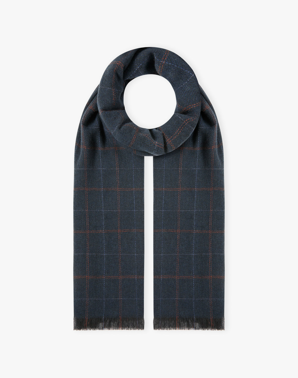 Cashmere Checked Chartouche