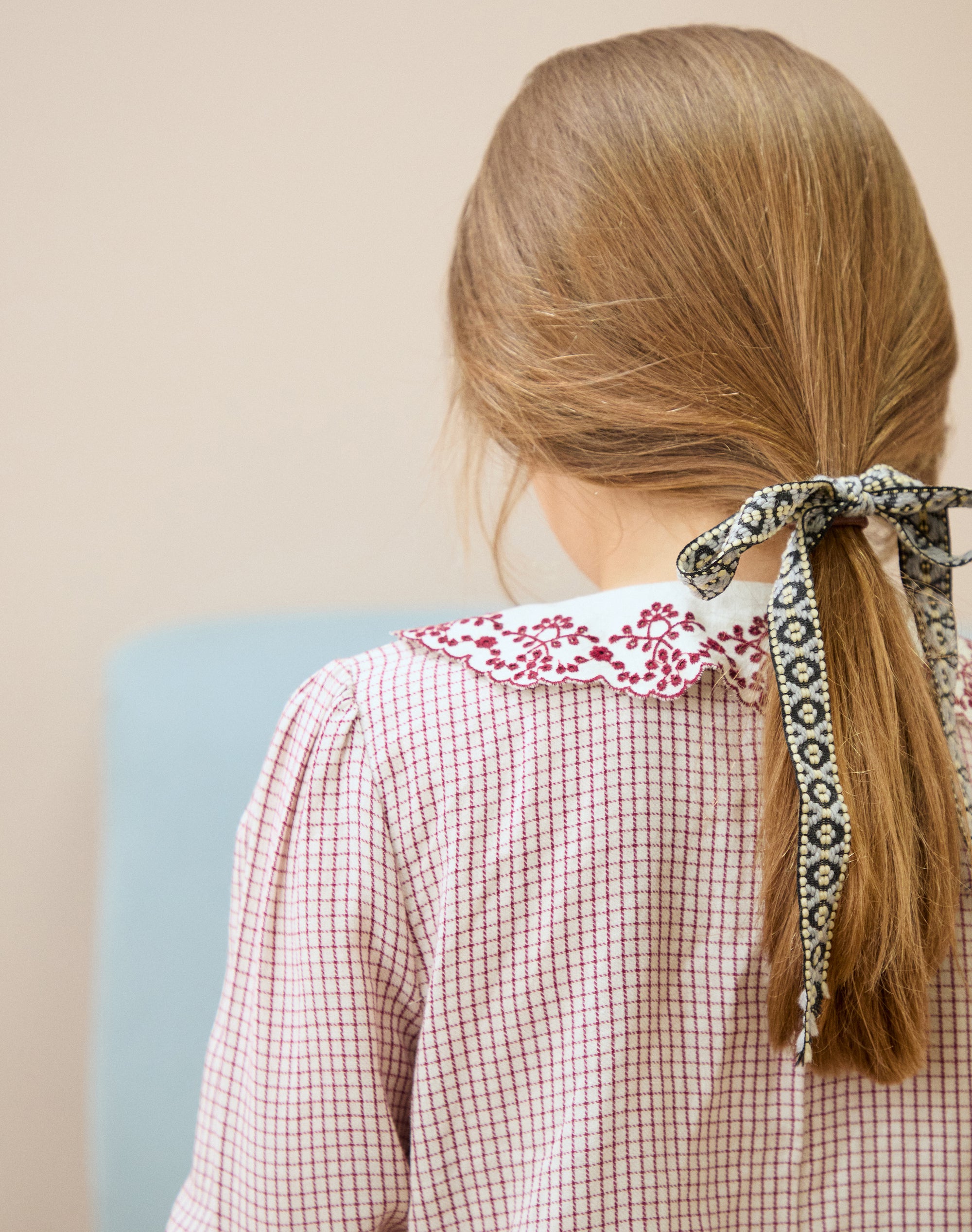 Brushed Cotton Broderie Anglaise Blouse