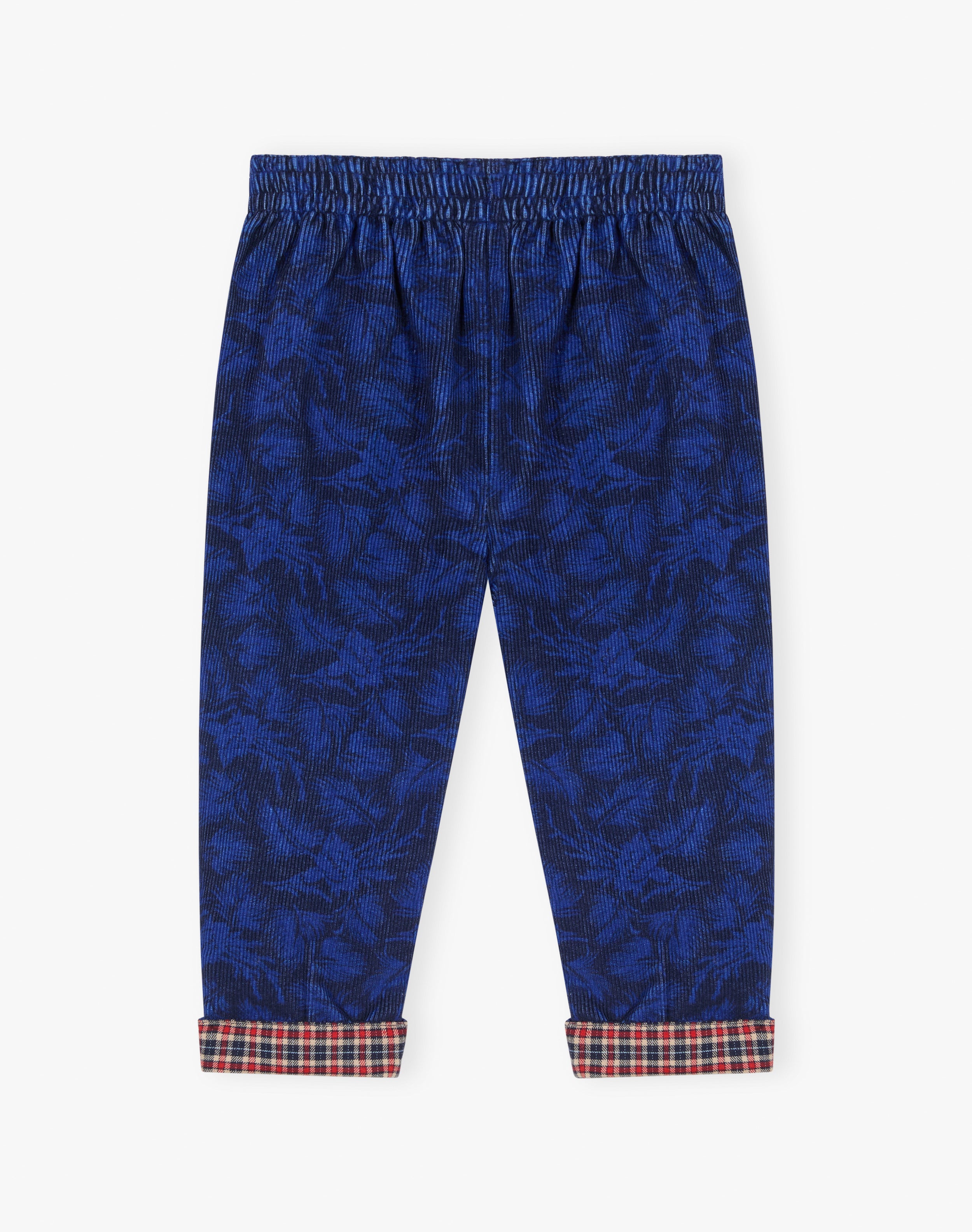 Cotton Corduroy Reversible Trousers