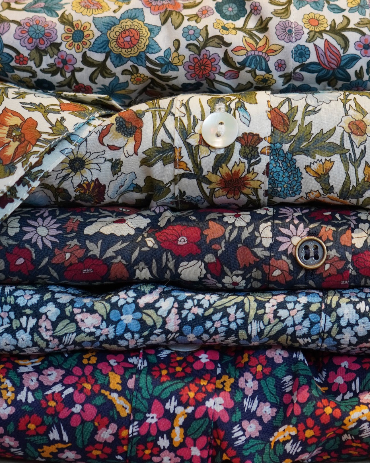 Liberty Prints in the Brora Collection