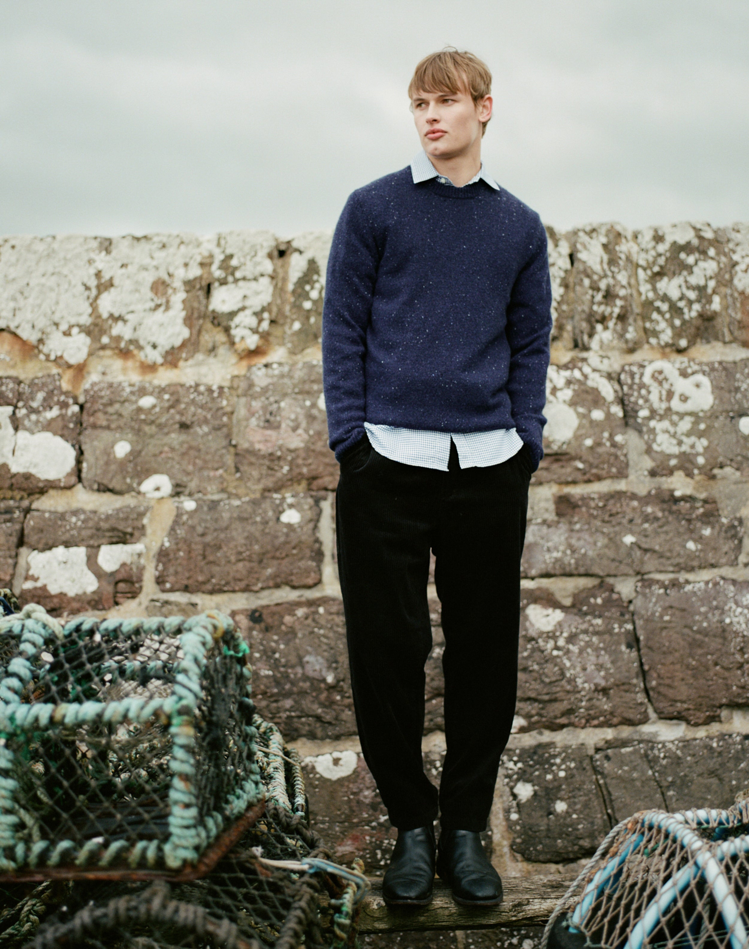 Cashmere Donegal Jumper