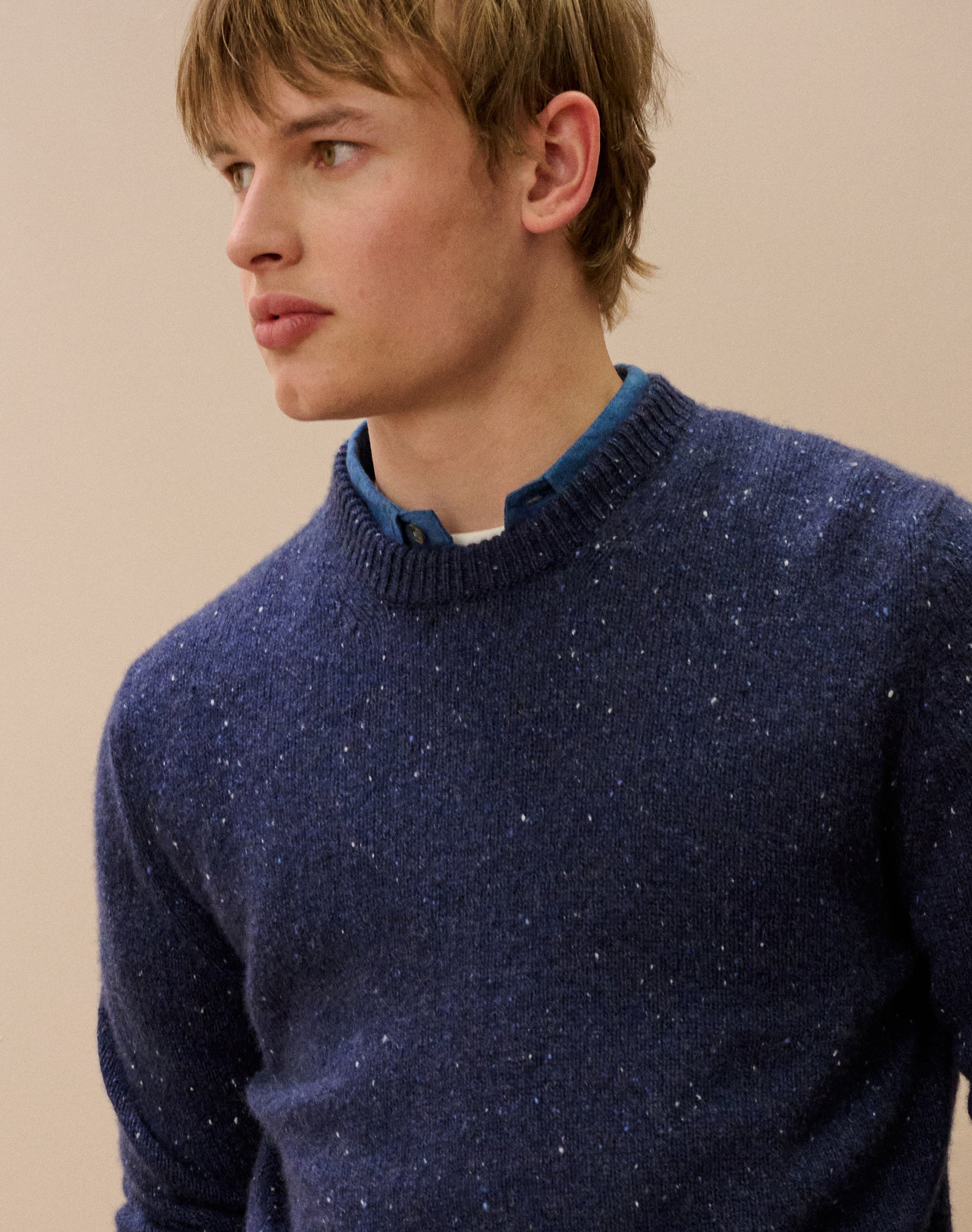 Cashmere Donegal Jumper