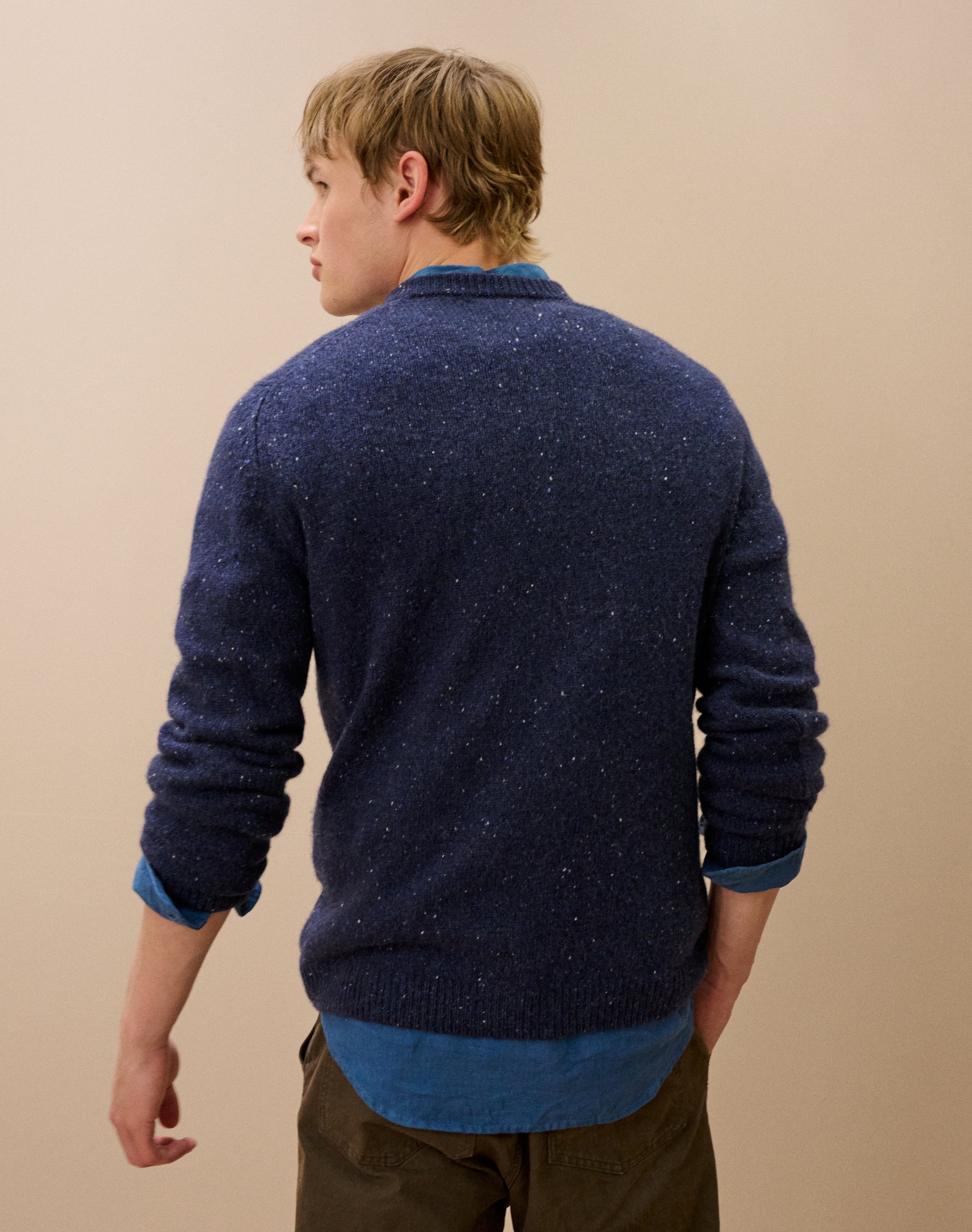 Cashmere Donegal Jumper
