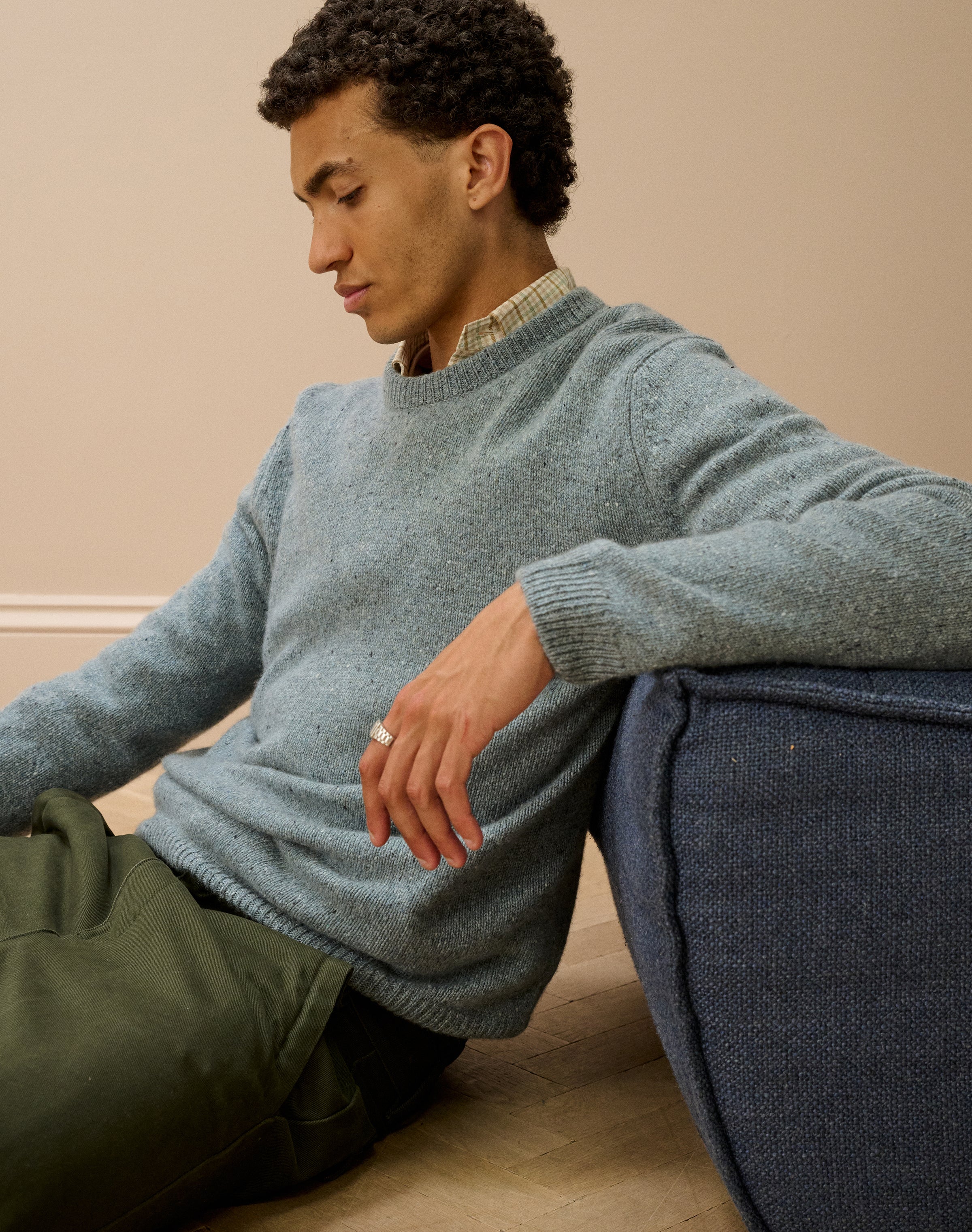 Cashmere Donegal Jumper