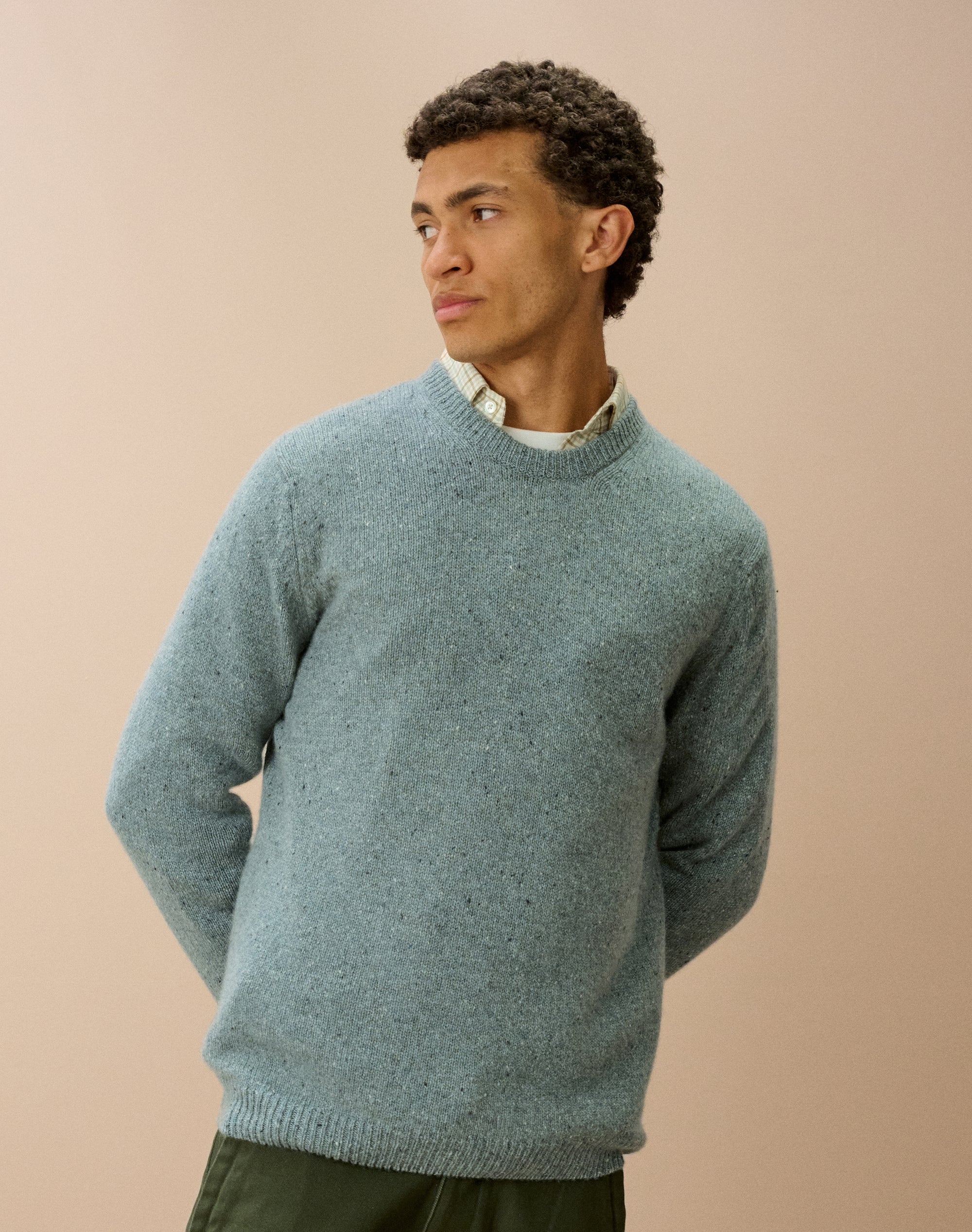 Cashmere Donegal Jumper