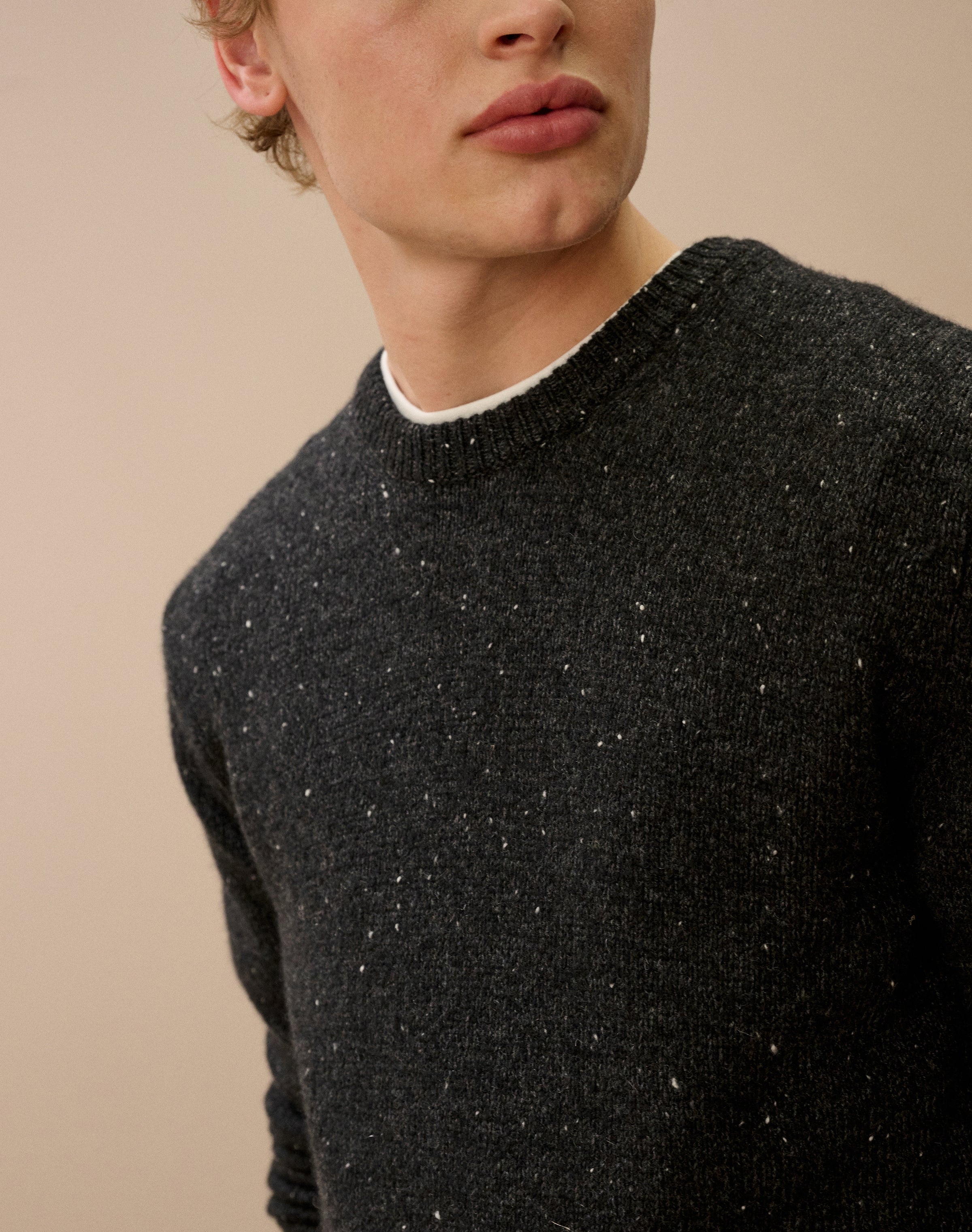 Cashmere Donegal Jumper