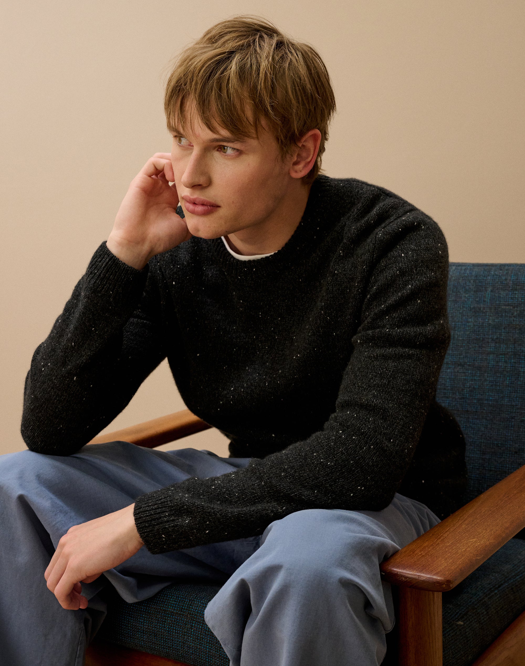 Cashmere Donegal Jumper
