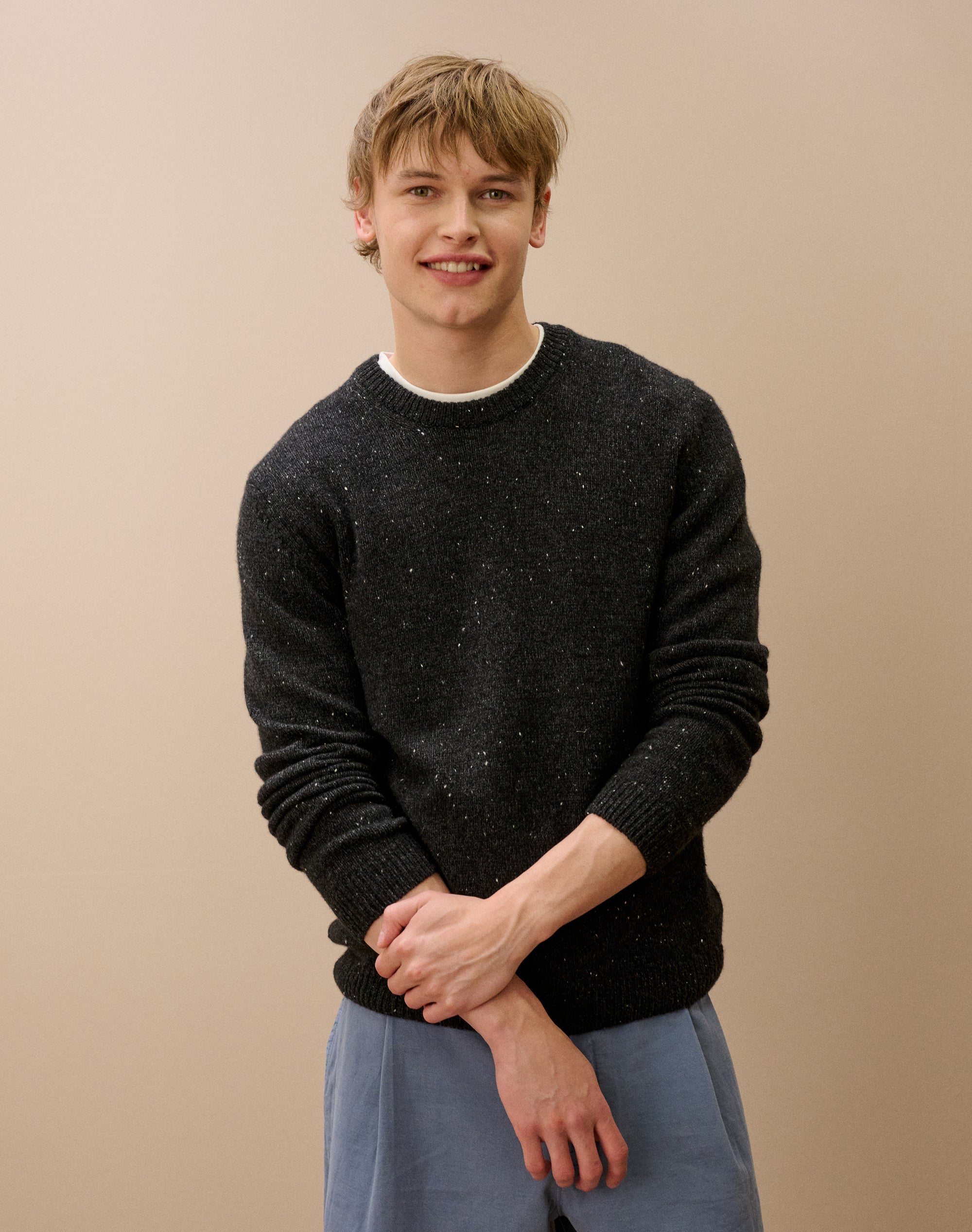 Cashmere Donegal Jumper