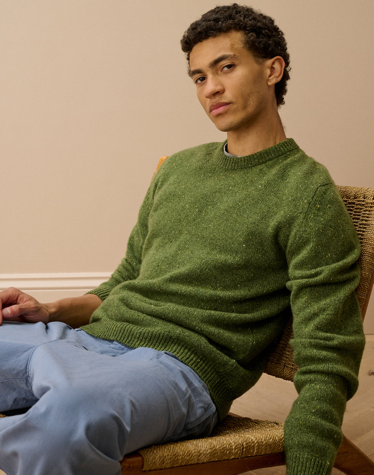 Cashmere Donegal Jumper