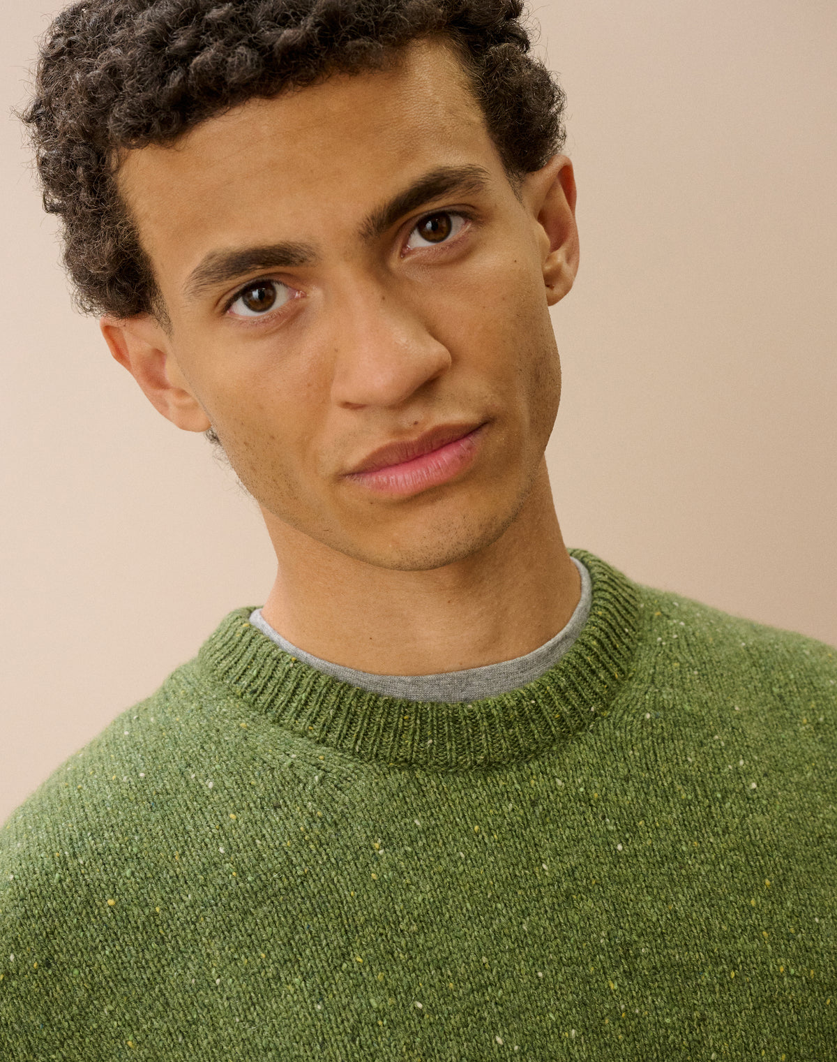 Cashmere Donegal Jumper