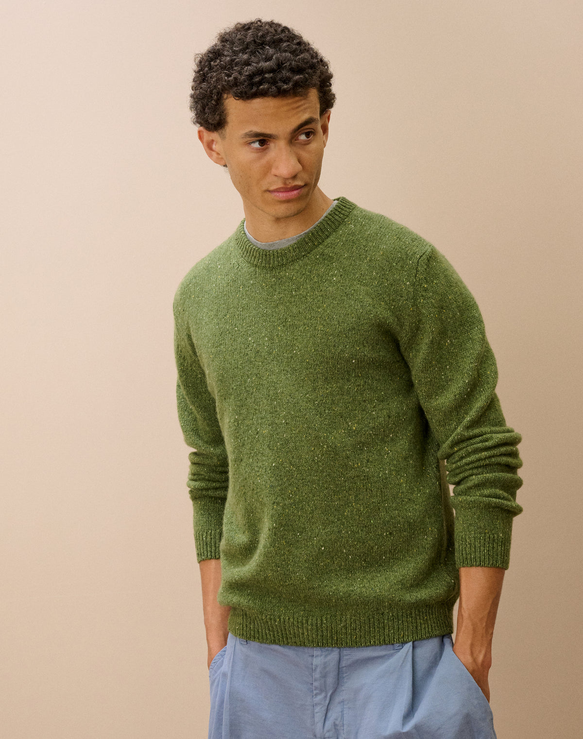 Cashmere Donegal Jumper