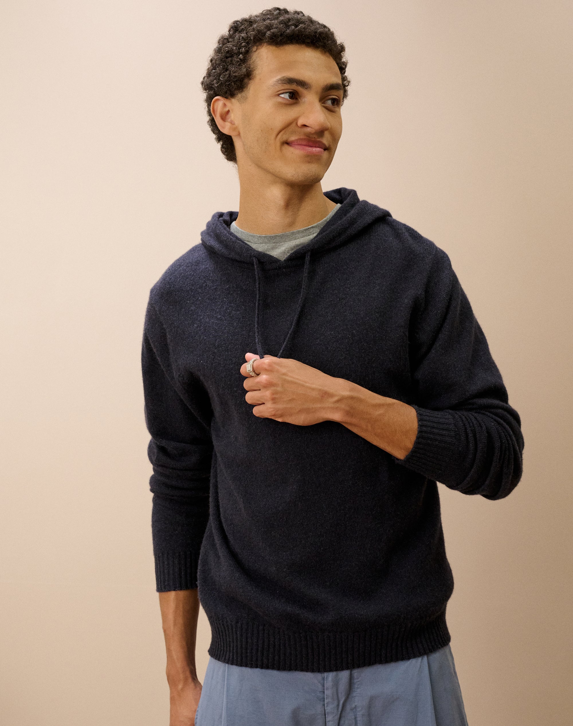 Cashmere Hooded Jumper