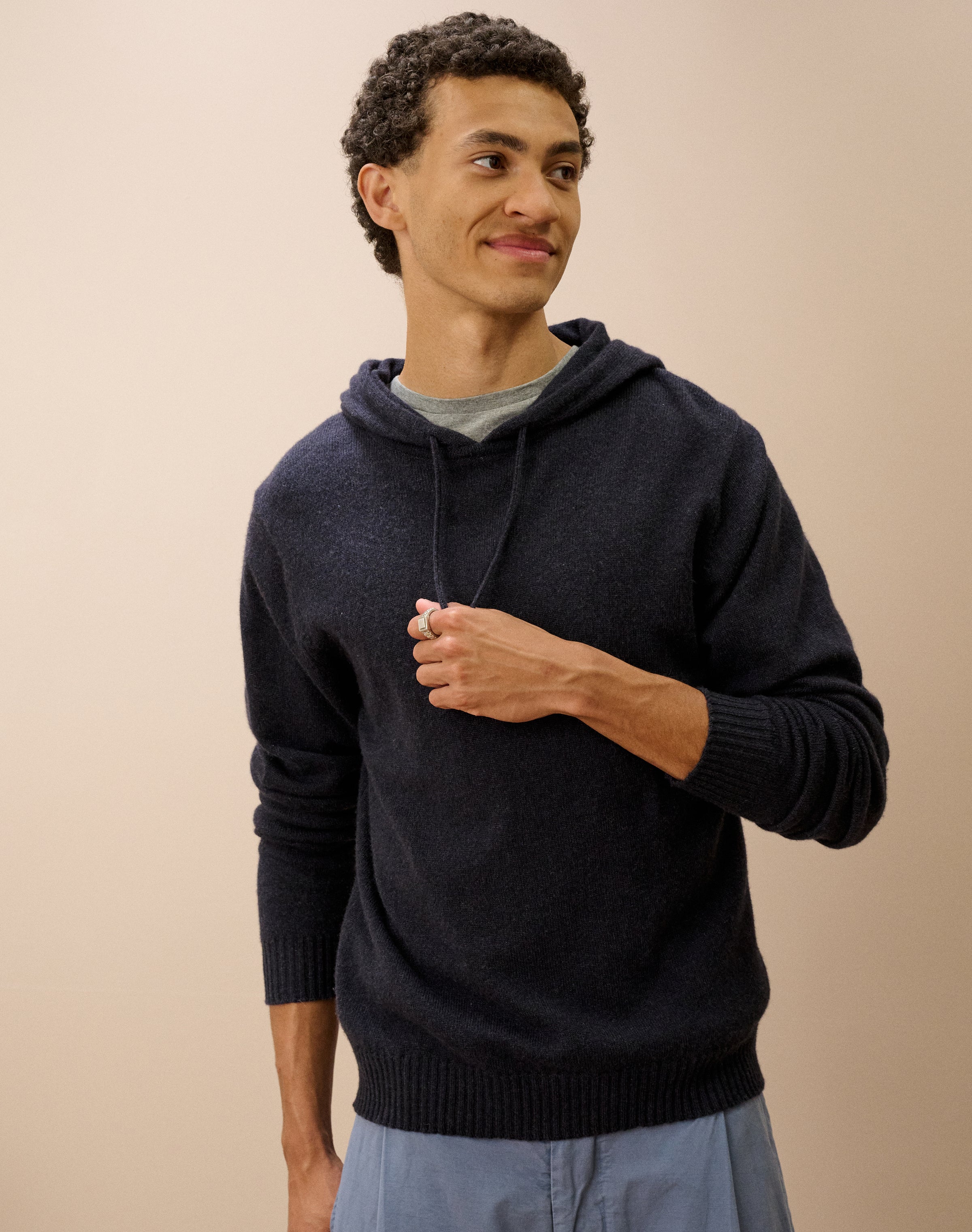 Cashmere Hooded Jumper