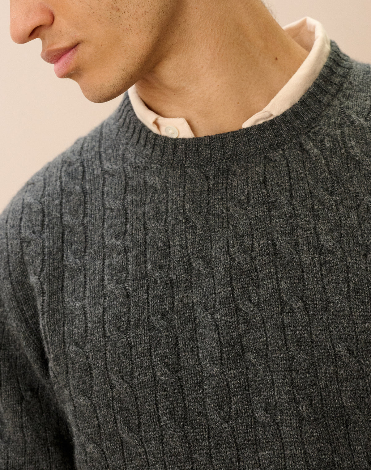 Cashmere Cable Knit Jumper