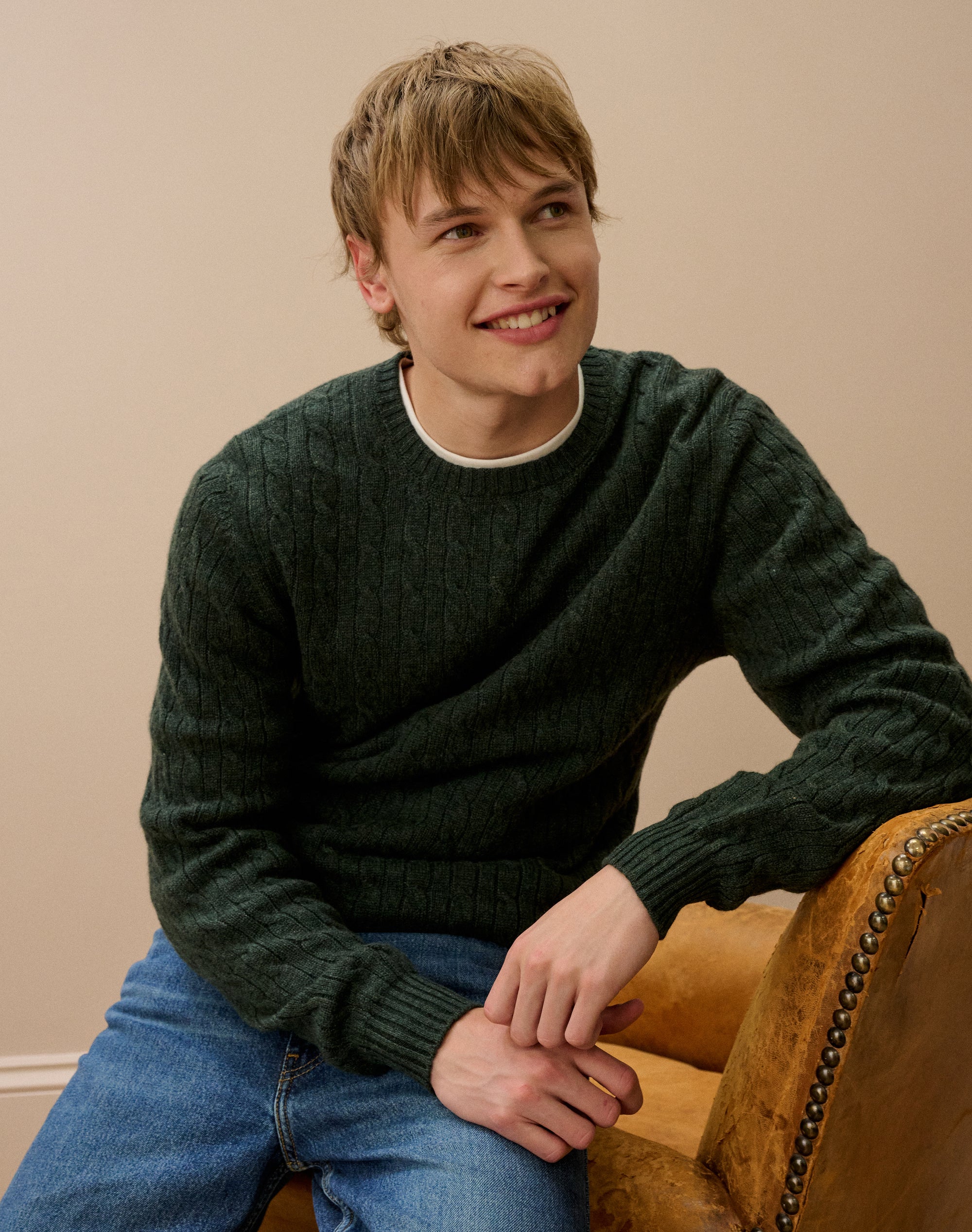 Cashmere Cable Knit Jumper