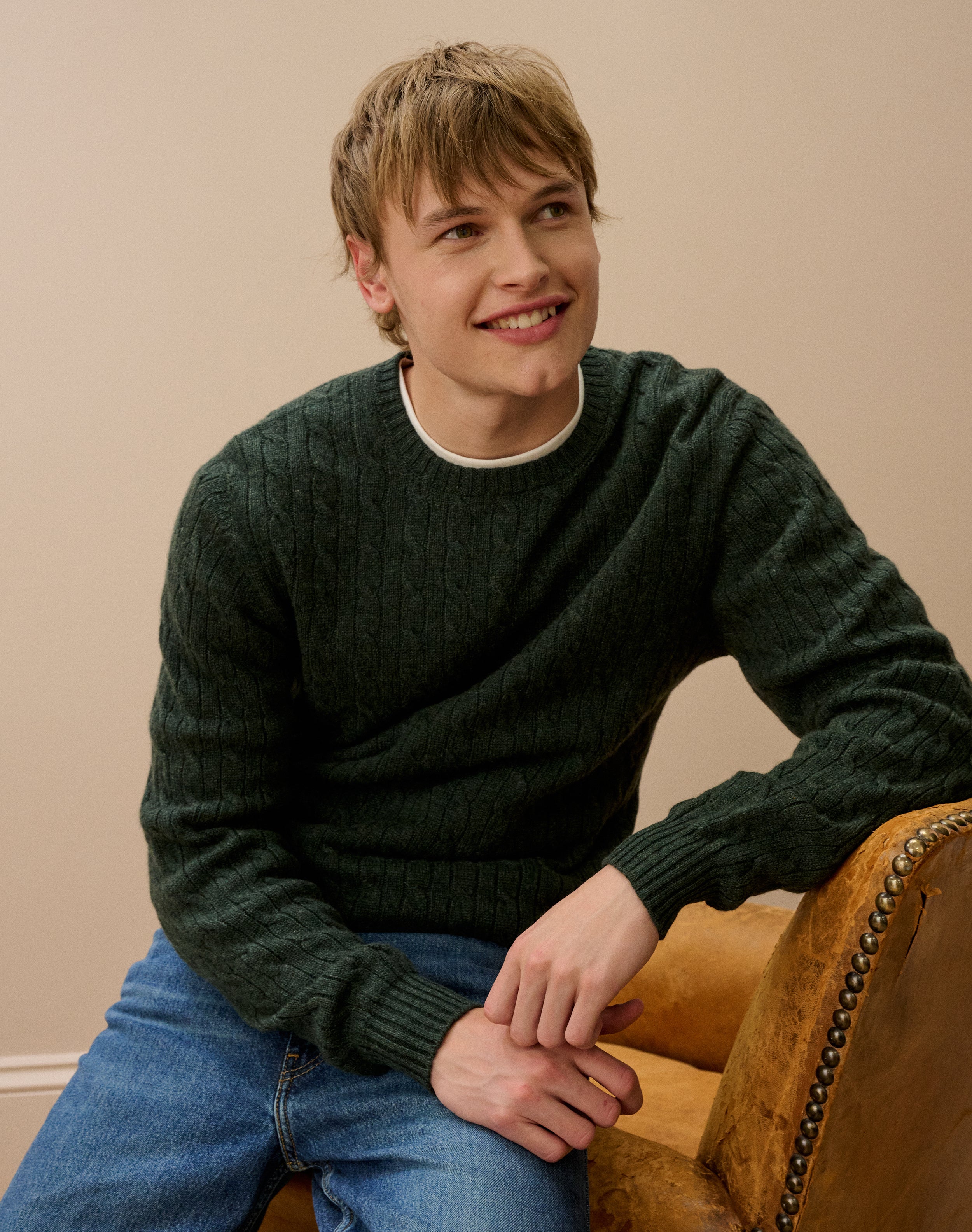 Cashmere Cable Knit Jumper