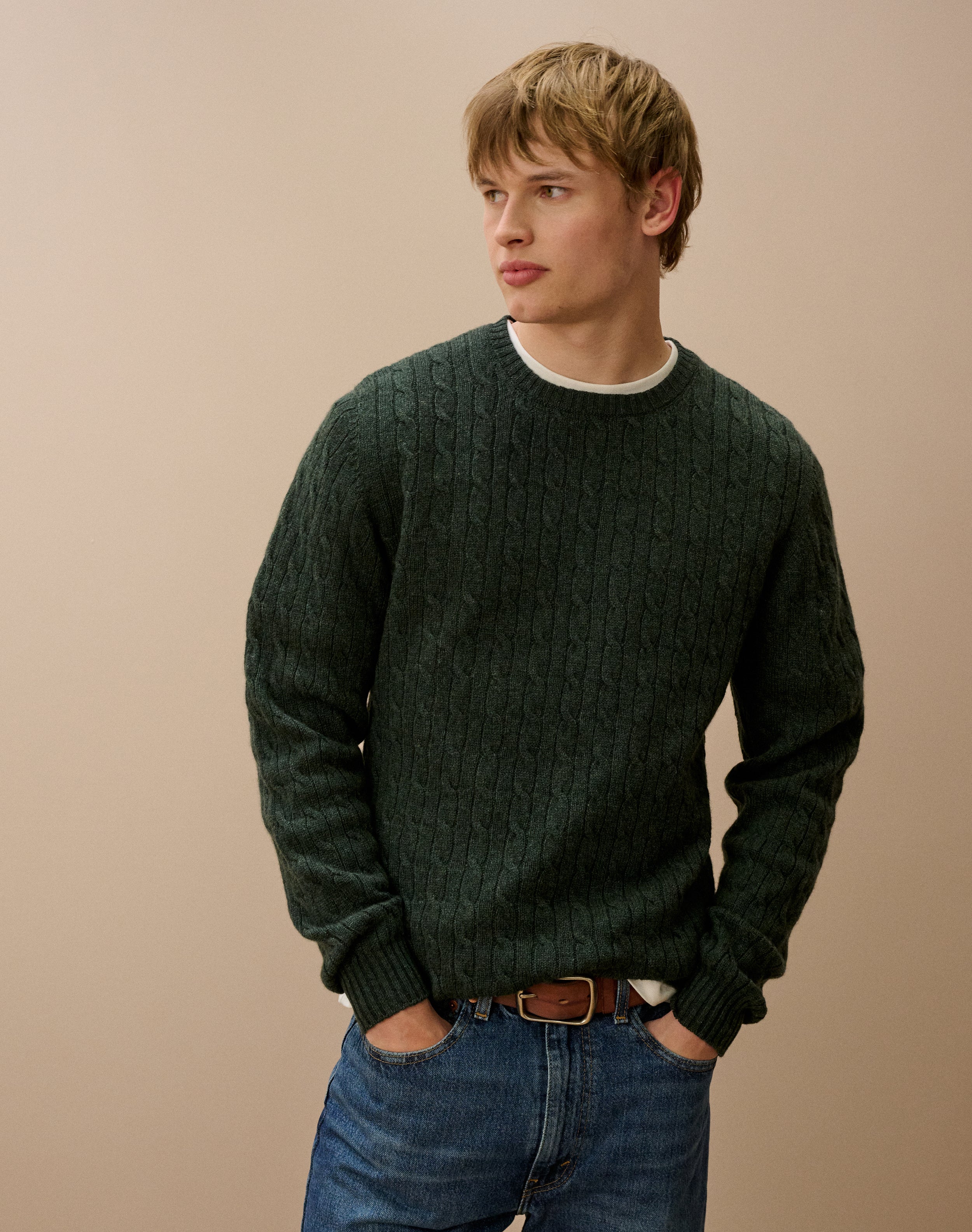 Cashmere Cable Knit Jumper