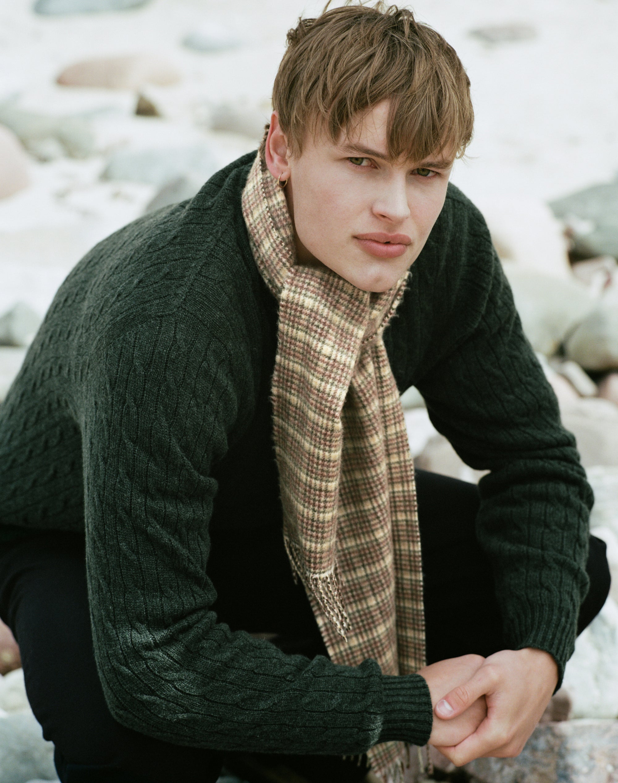 Cashmere Cable Knit Jumper