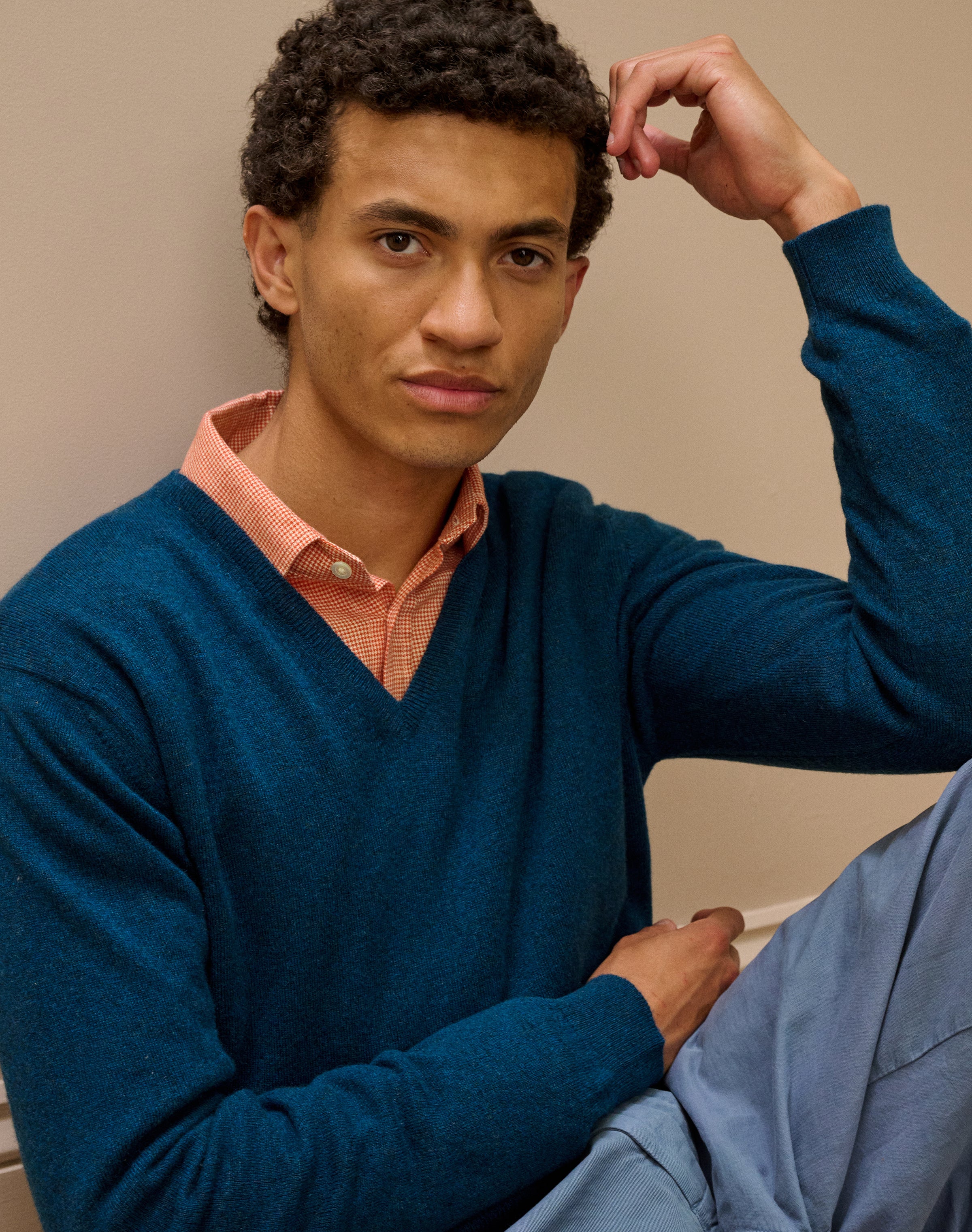 Cashmere V Neck Jumper
