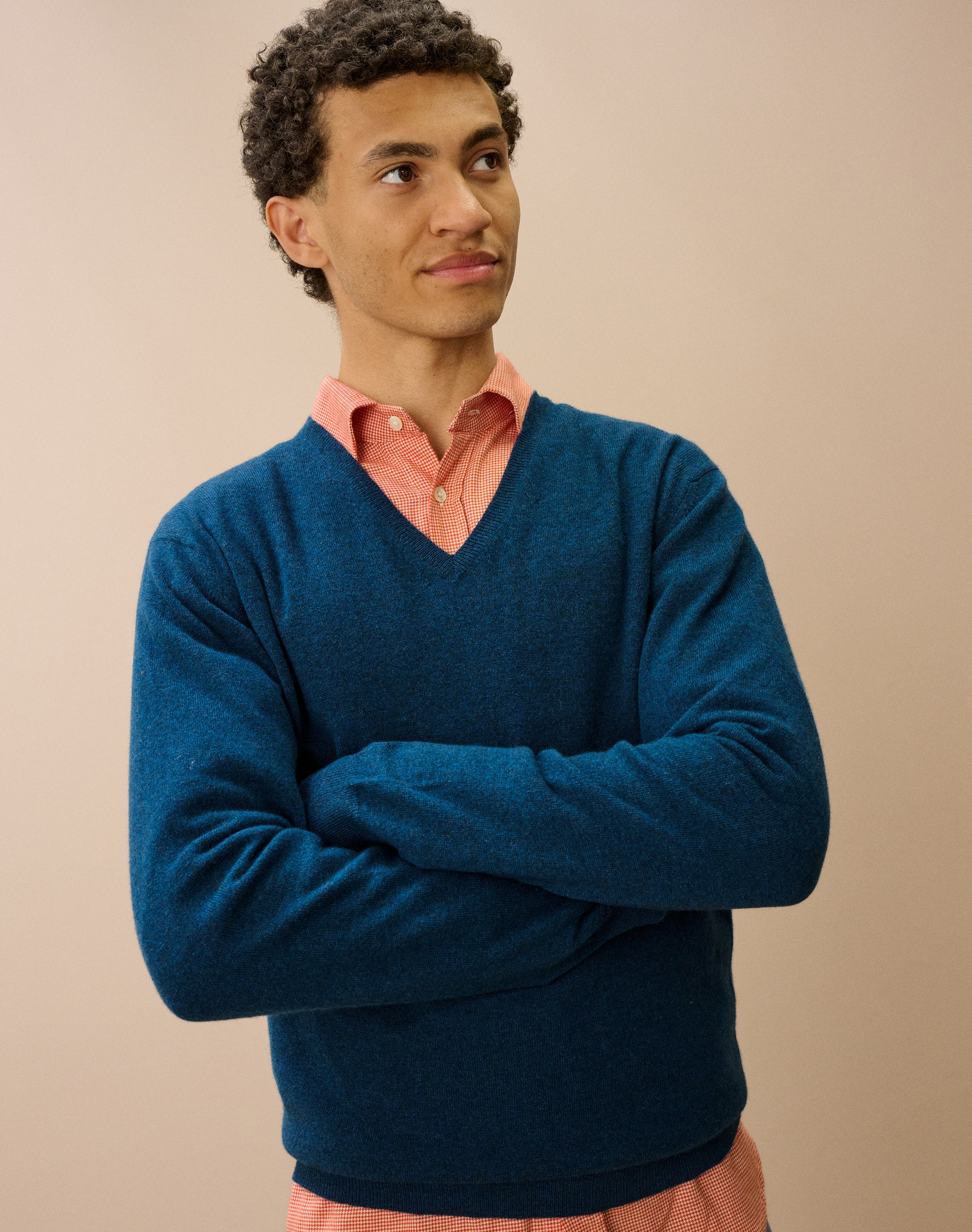 Cashmere V Neck Jumper