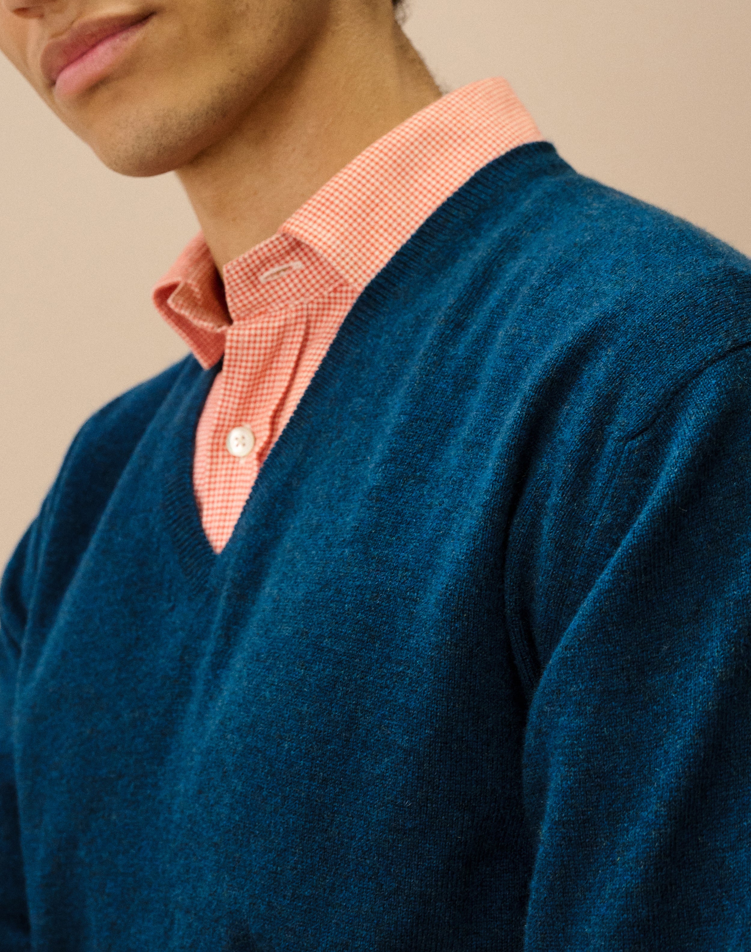 Cashmere V Neck Jumper