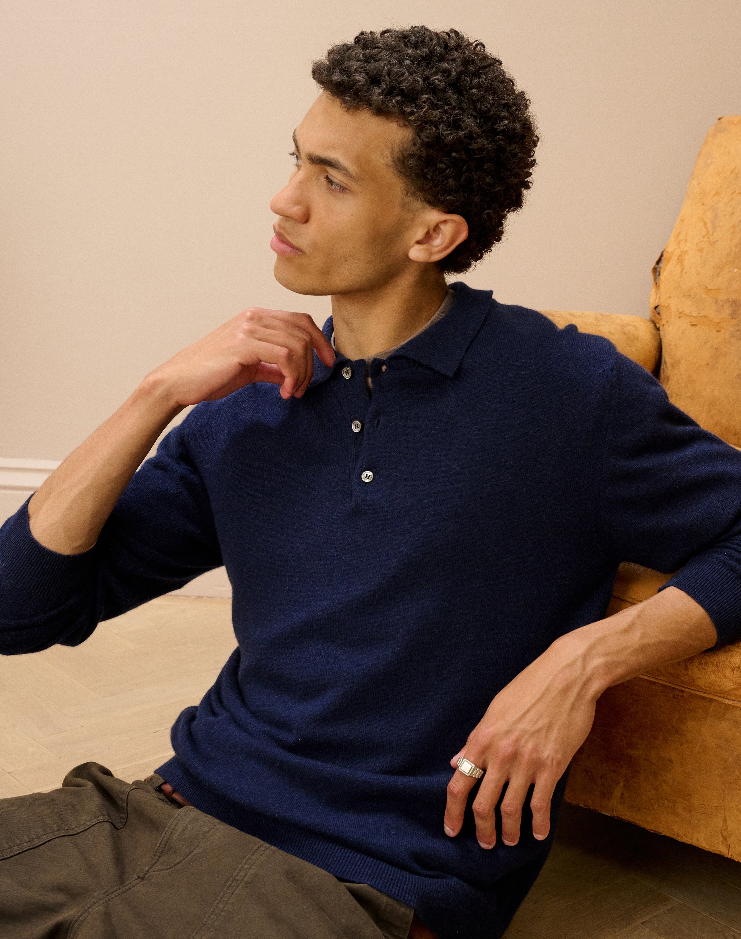 Cashmere Polo Shirt