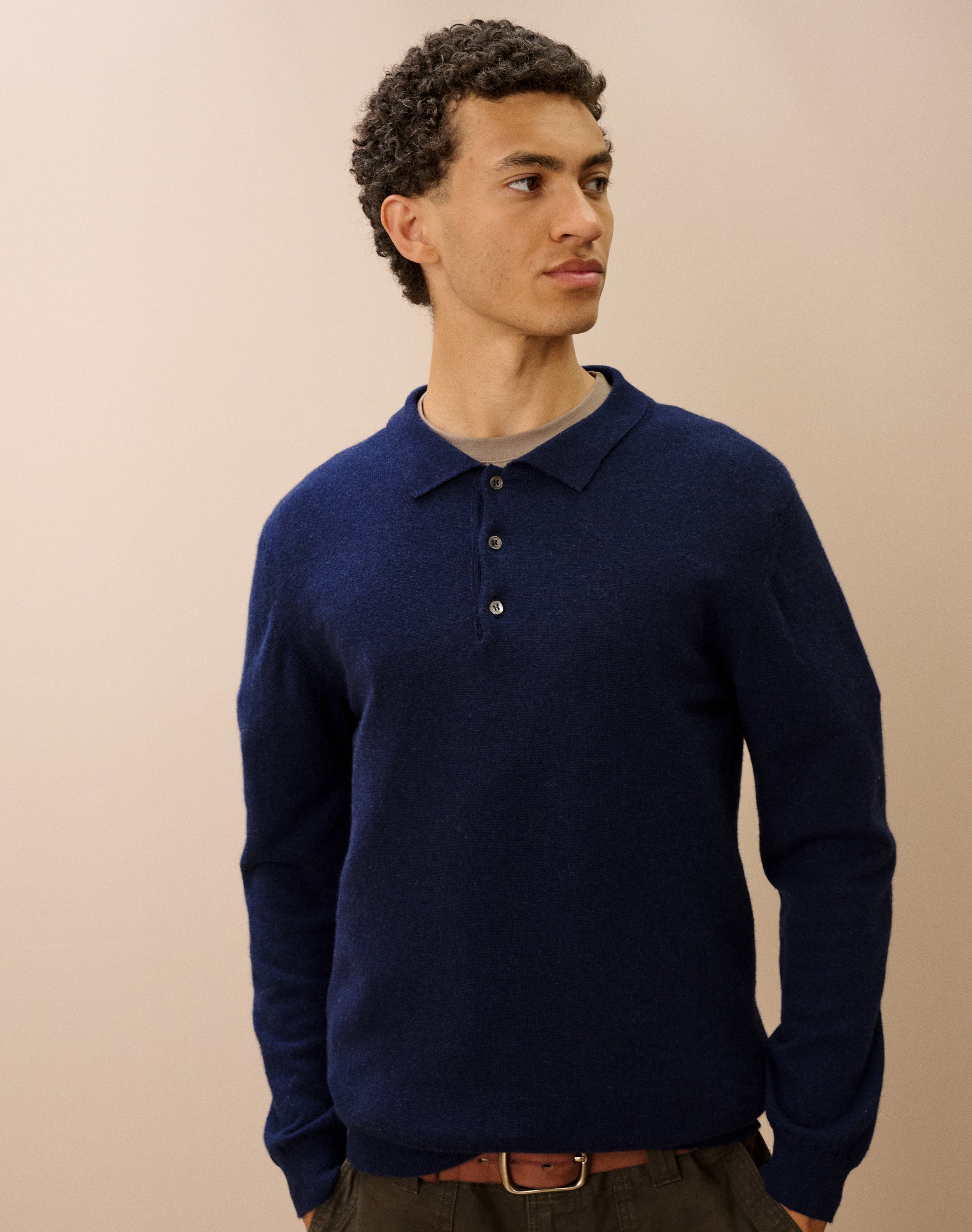 Cashmere Polo Shirt