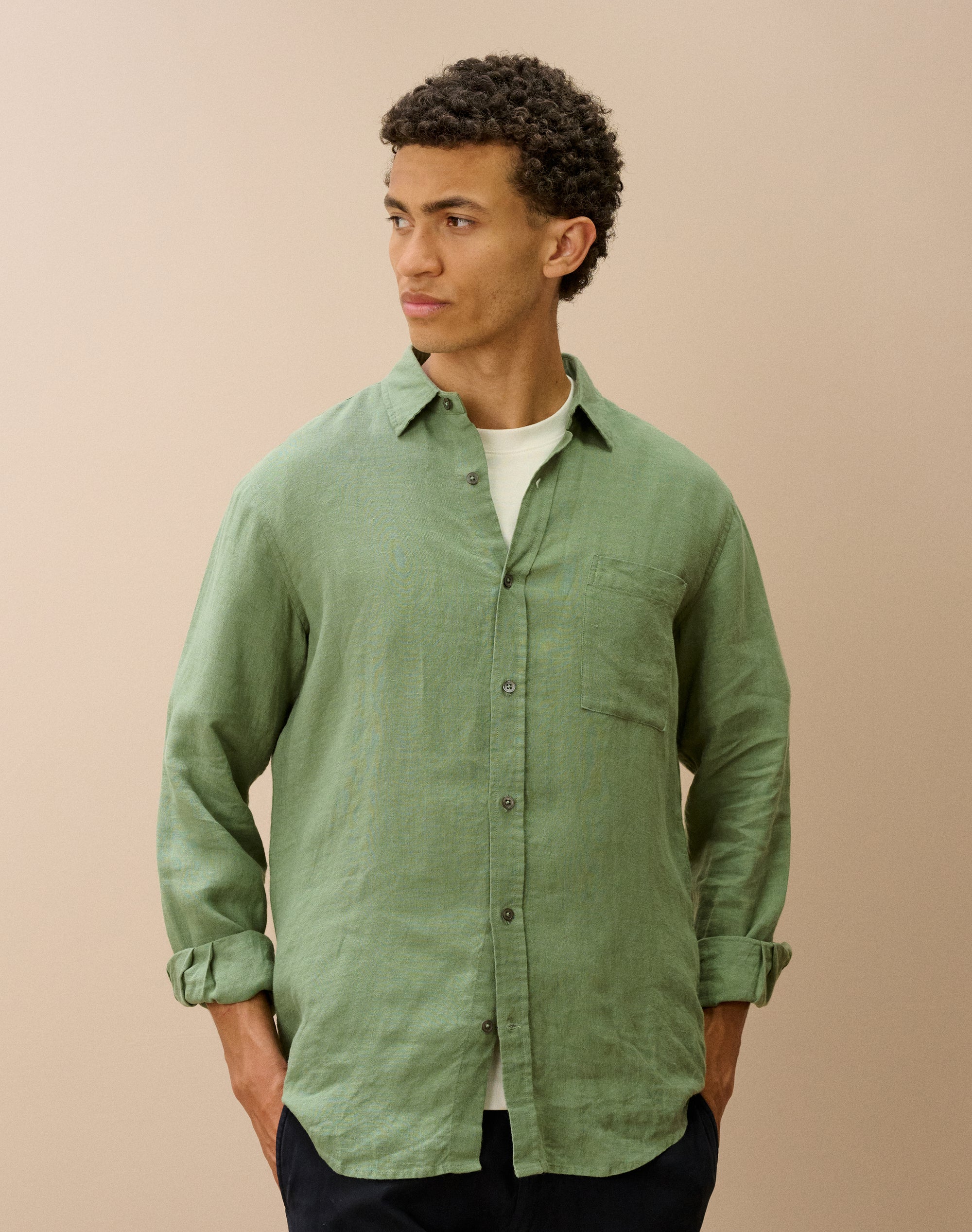 Laundered Linen Shirt