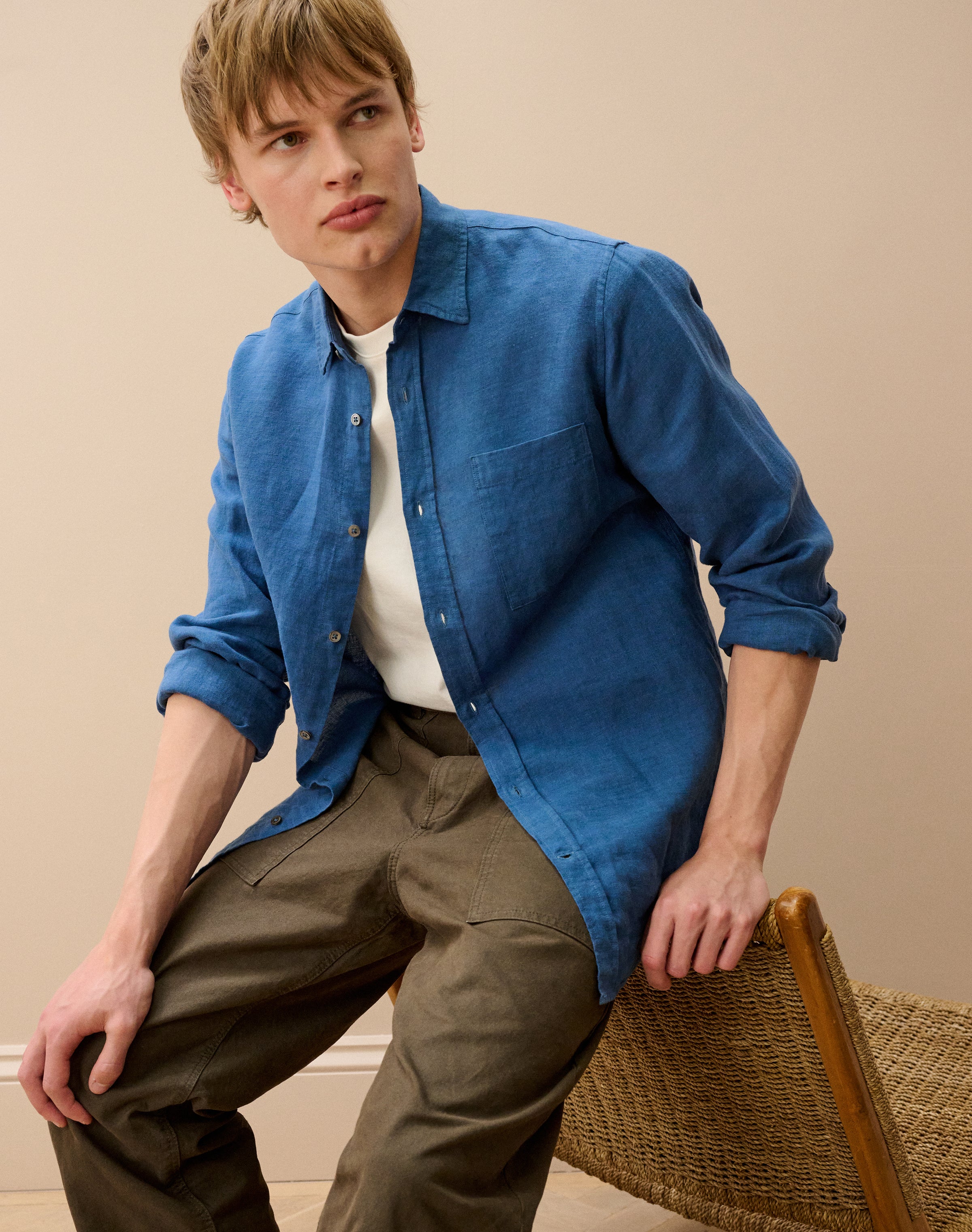 Laundered Linen Shirt