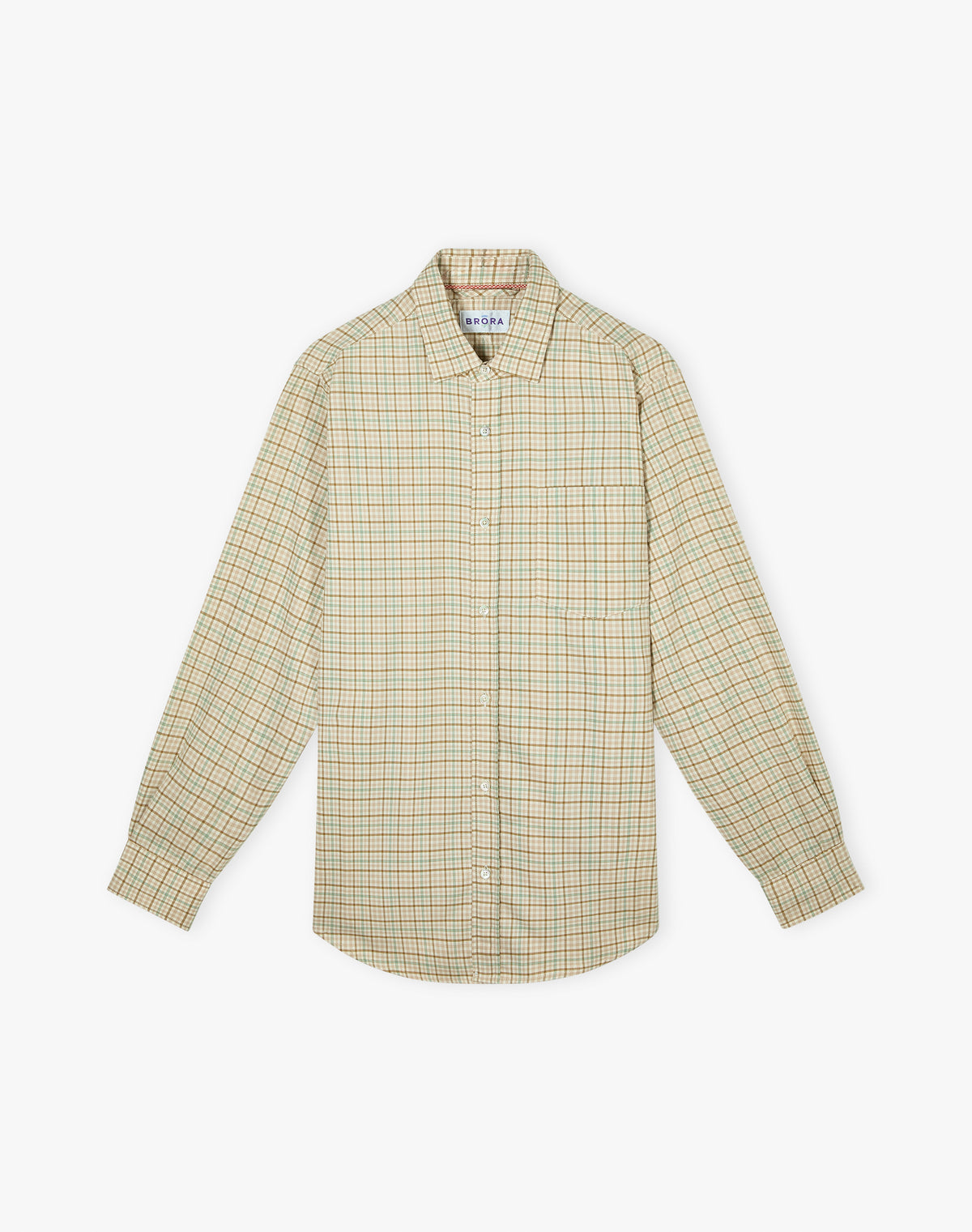 Brushed Cotton Check Shirt