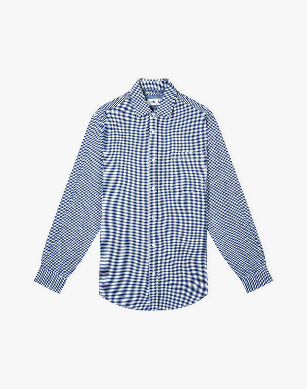 Brushed Cotton Checked Shirt