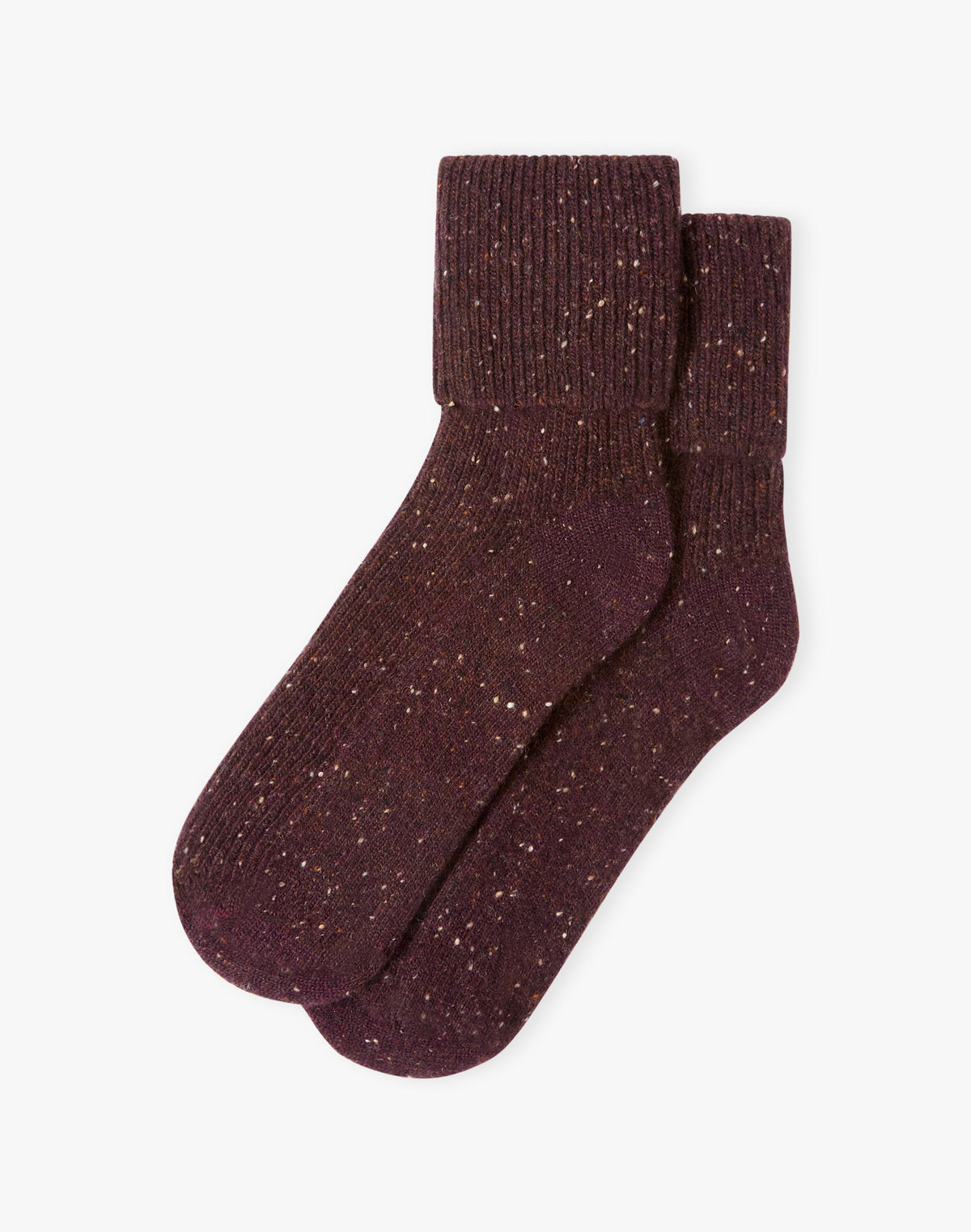 Women's Cashmere Donegal Socks